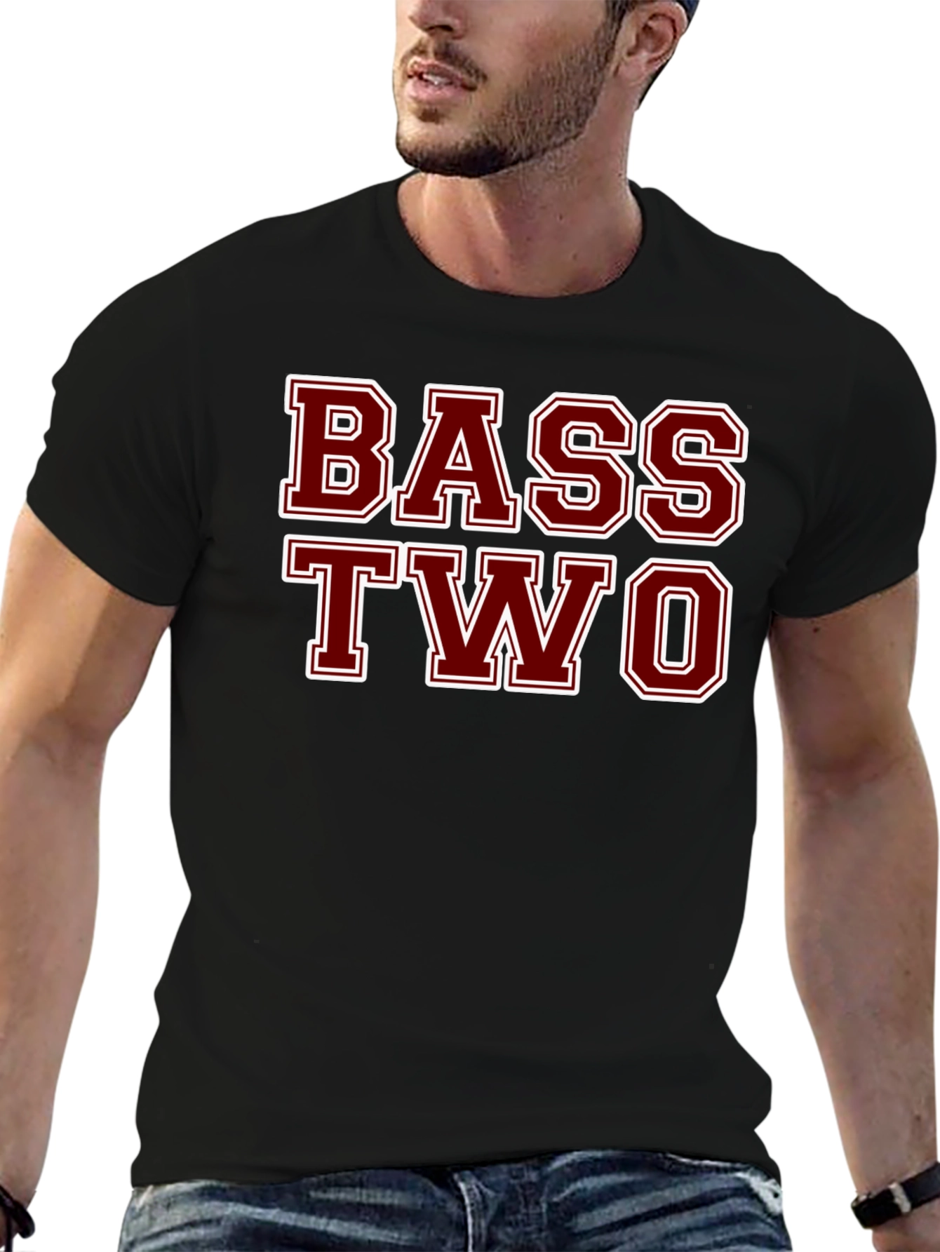 Bass Two T-Shirt - Black