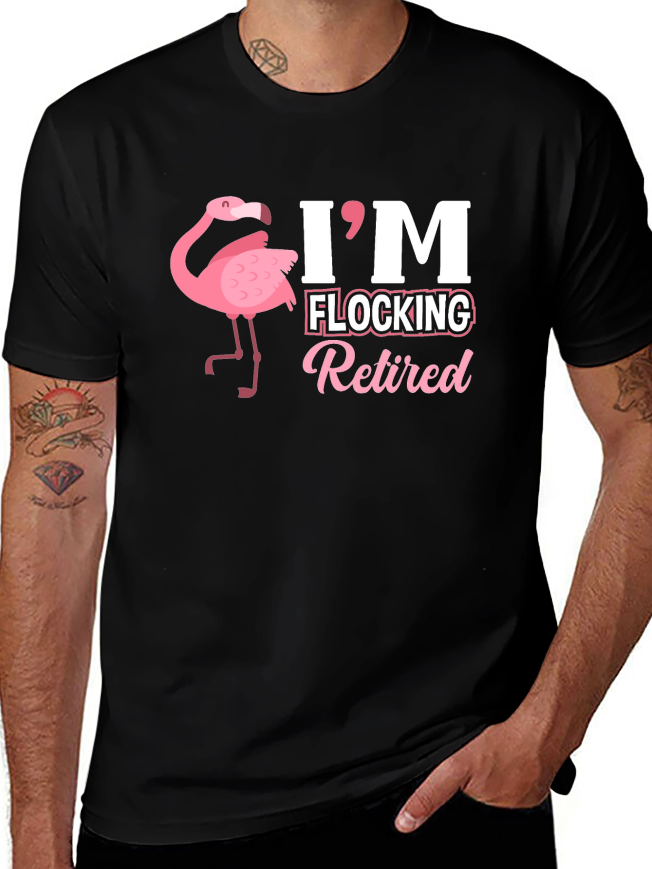 Im Flocking Retired T-Shirt
