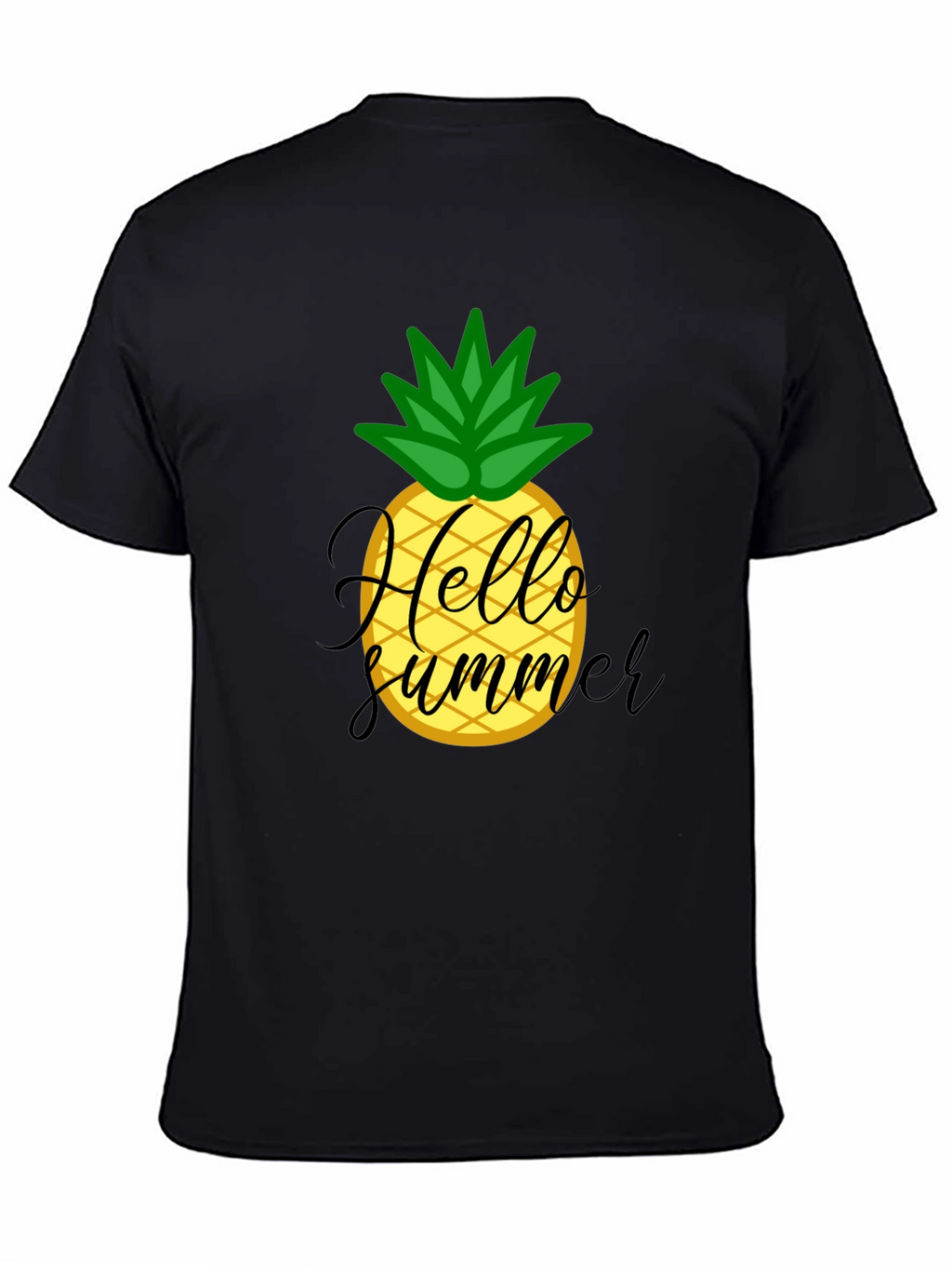 Hello Summer Pineapple Graphic Tee