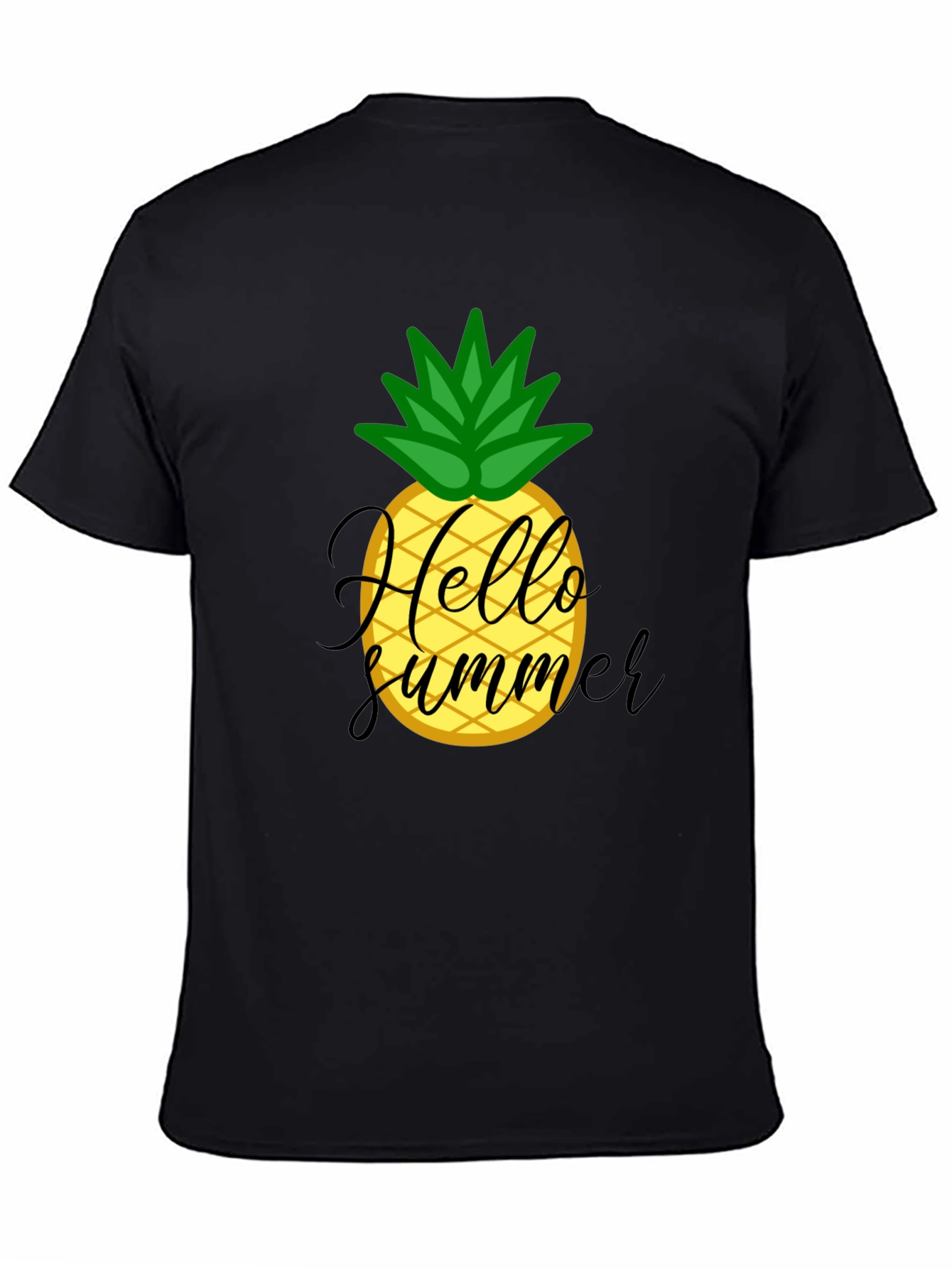 Hello Summer Pineapple Graphic Tee