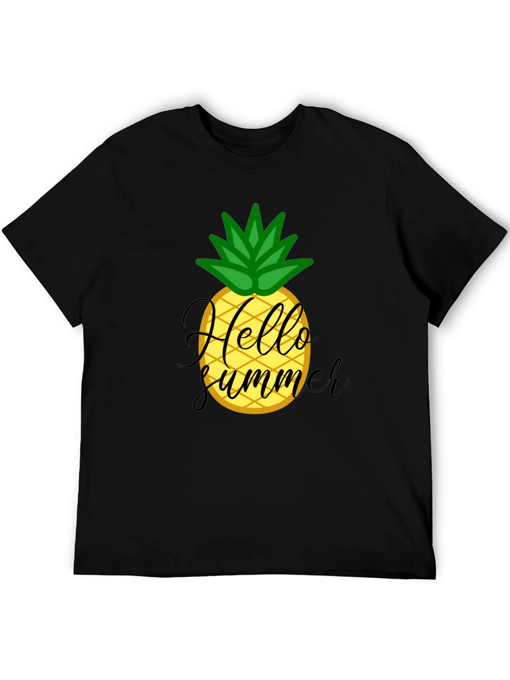 Hello Summer Pineapple Graphic Tee