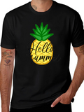 Hello Summer Pineapple Graphic Tee