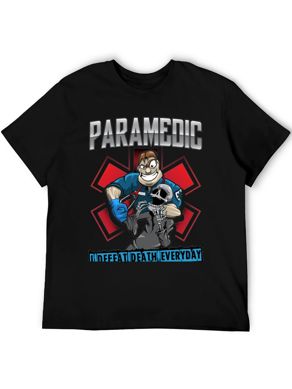 Paramedic Defeat Death T-Shirt