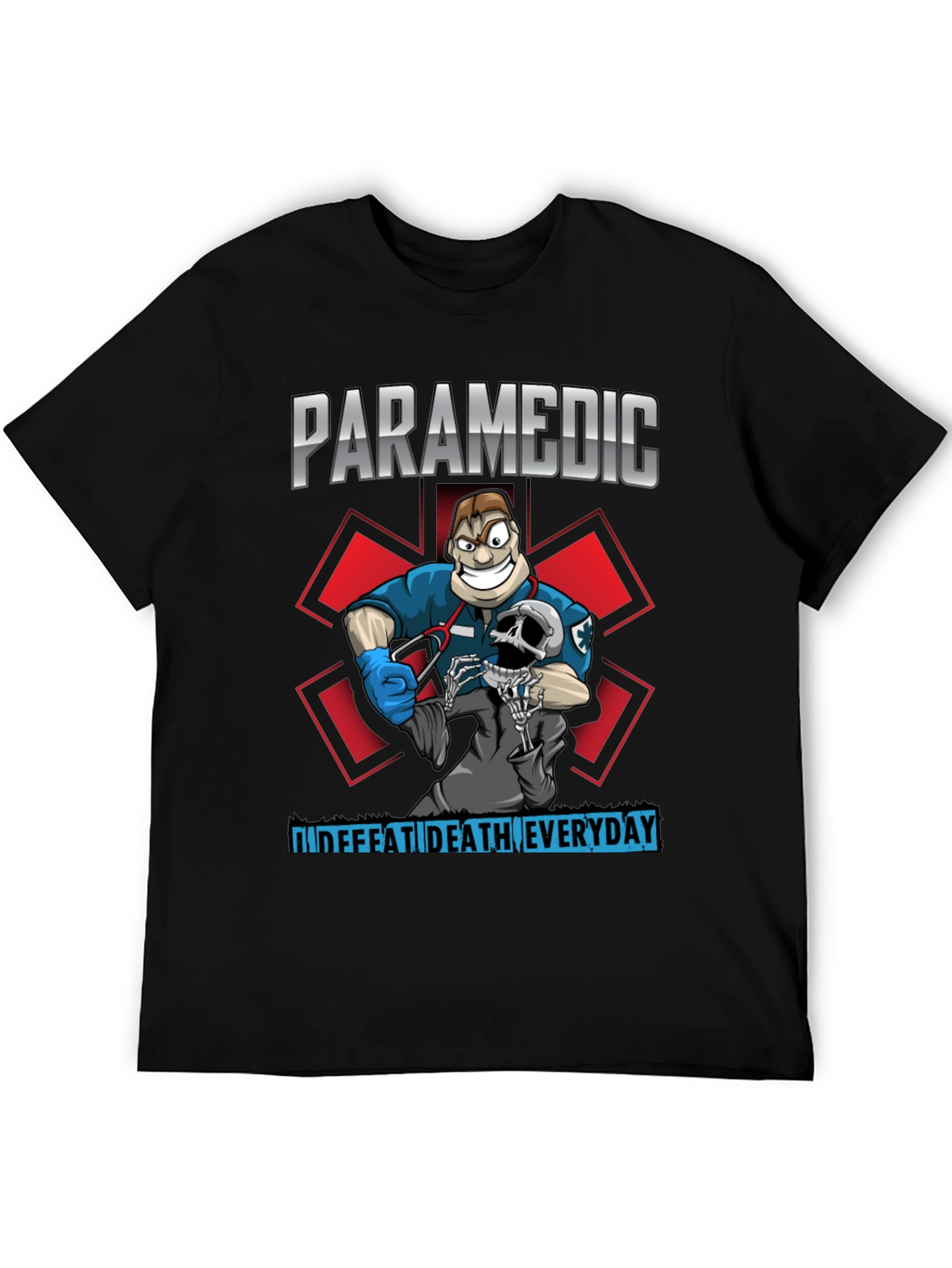 Paramedic Defeat Death T-Shirt