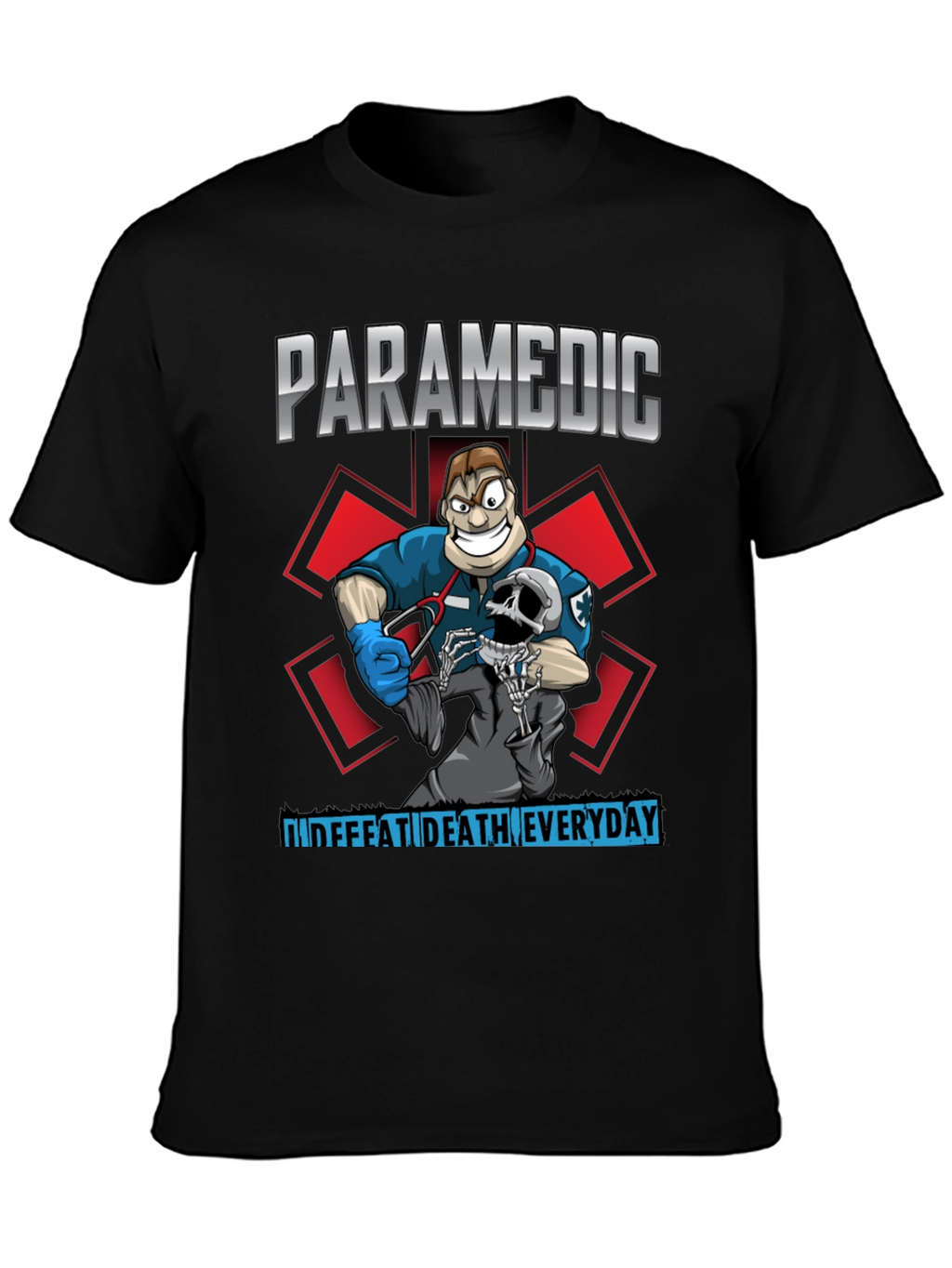 Paramedic Defeat Death T-Shirt