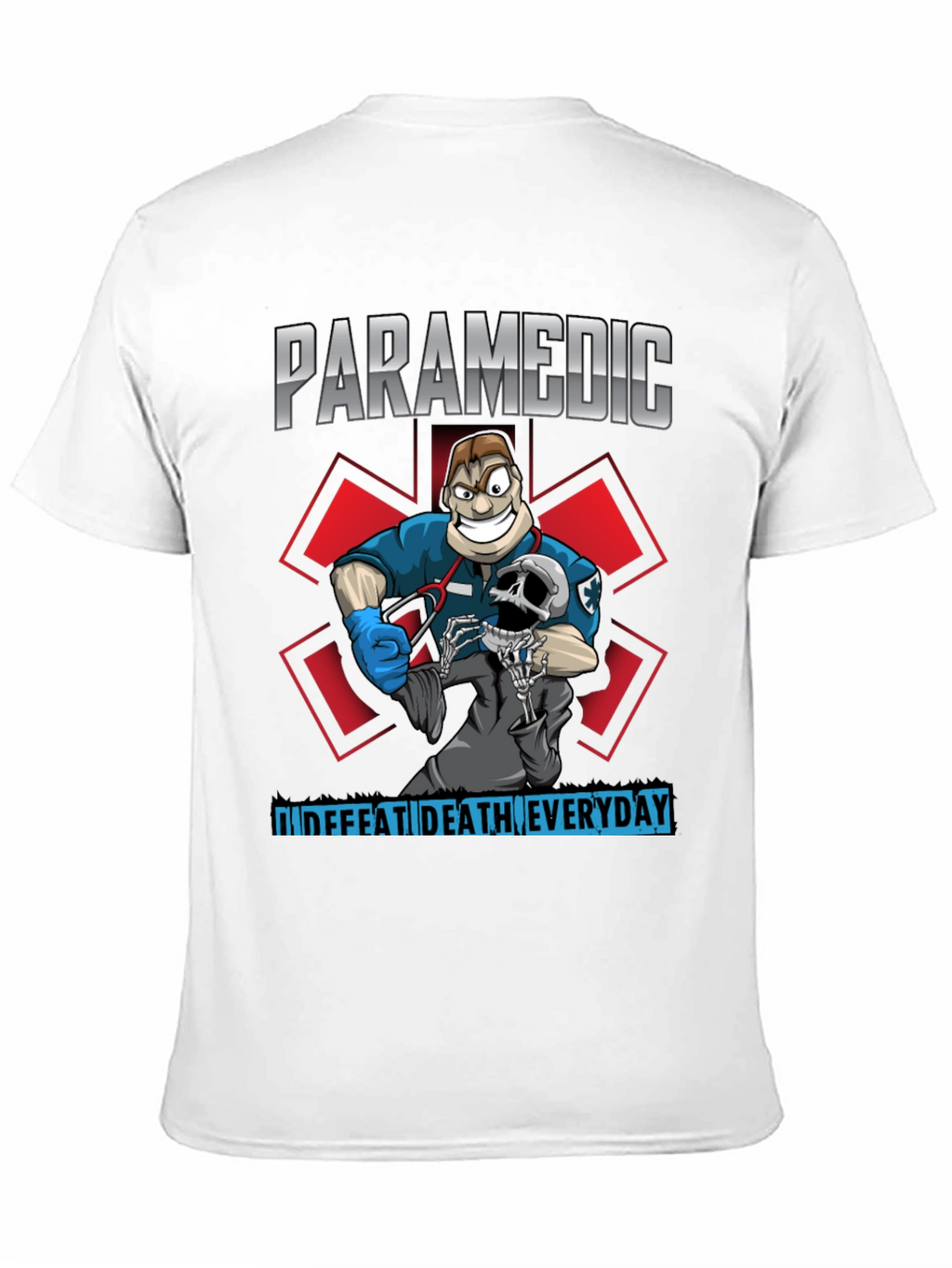 Paramedic Defeat Death T-Shirt