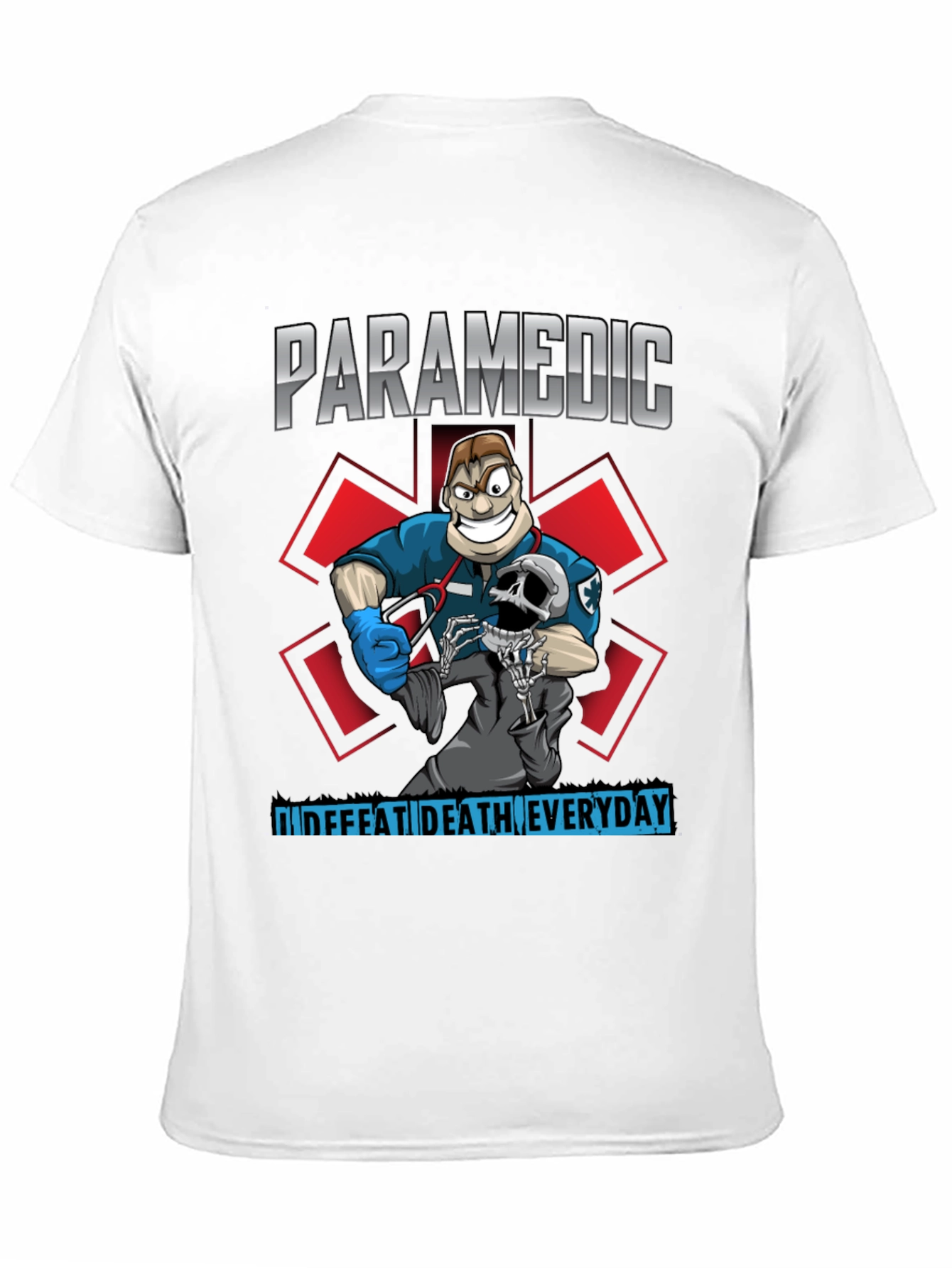 Paramedic Defeat Death T-Shirt