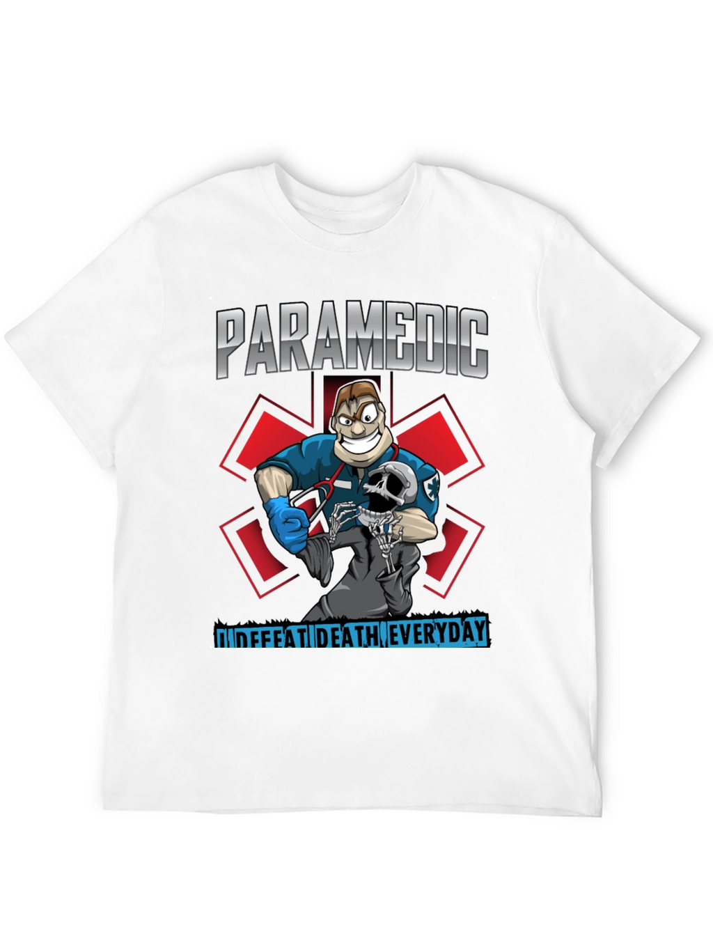 Paramedic Defeat Death T-Shirt