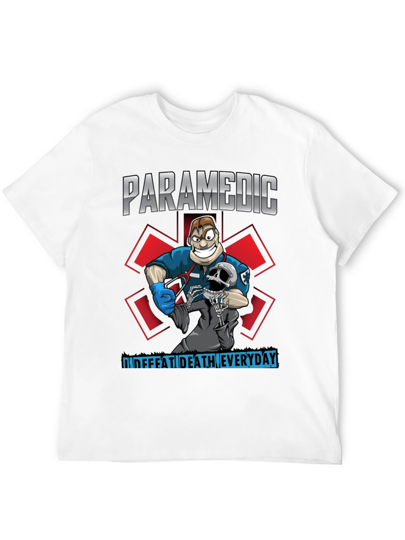 Paramedic Defeat Death T-Shirt