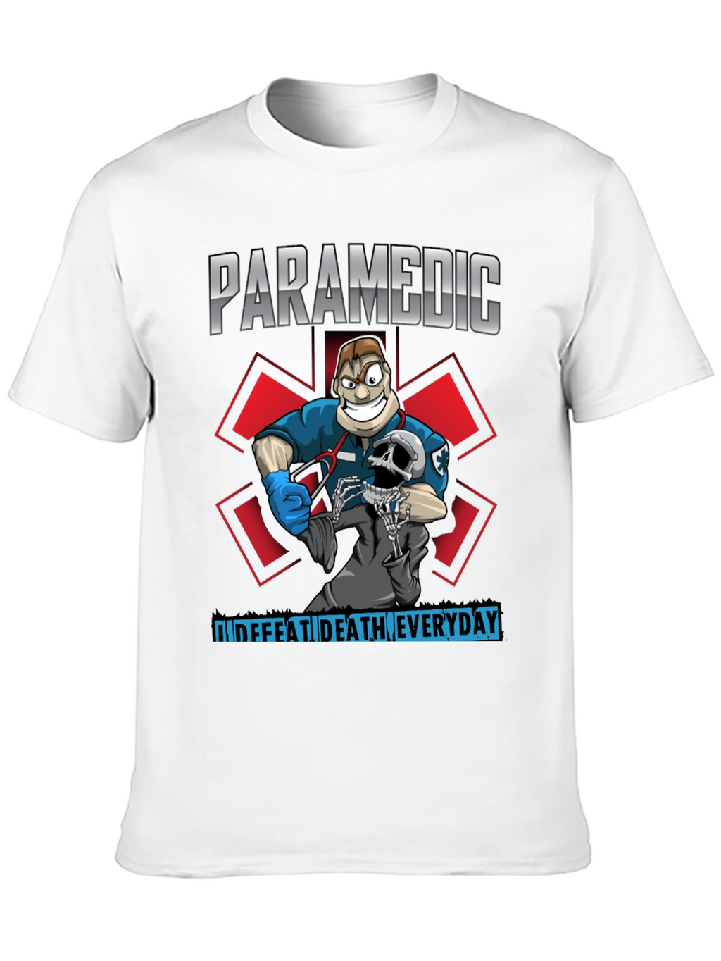 Paramedic Defeat Death T-Shirt