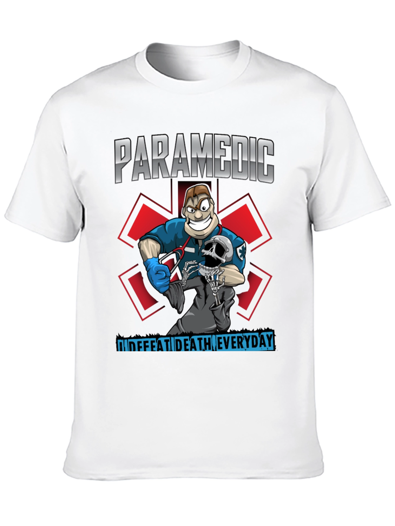 Paramedic Defeat Death T-Shirt