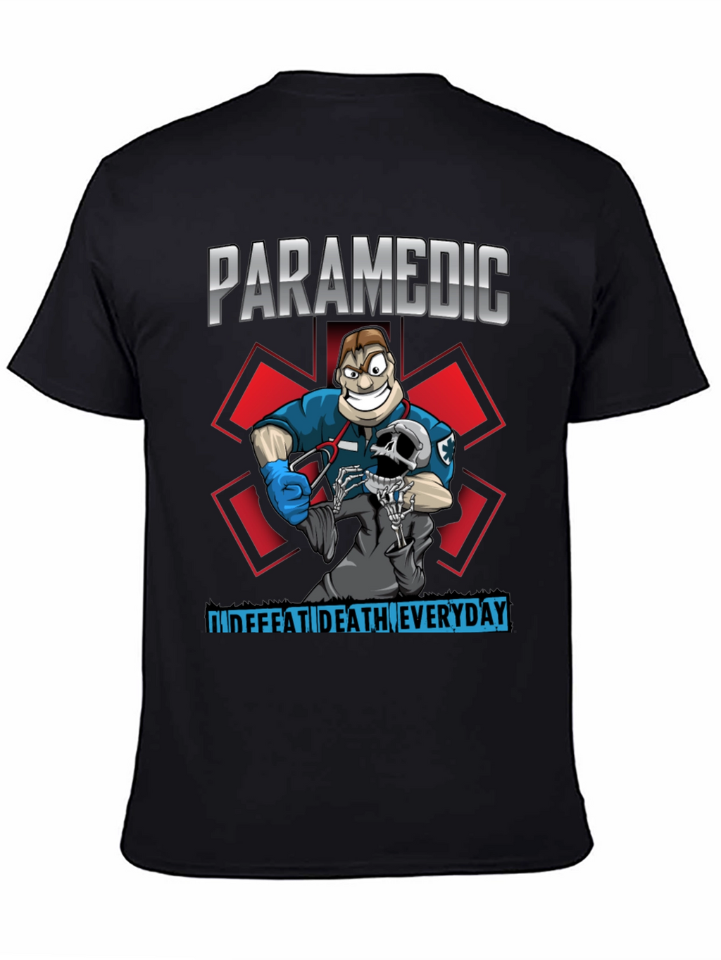 Paramedic Defeat Death T-Shirt
