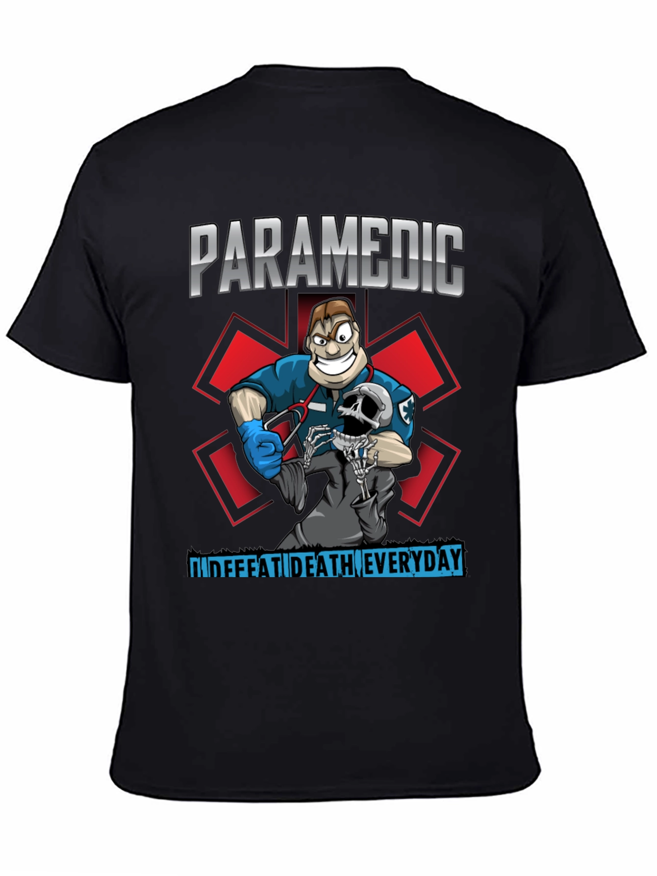 Paramedic Defeat Death T-Shirt