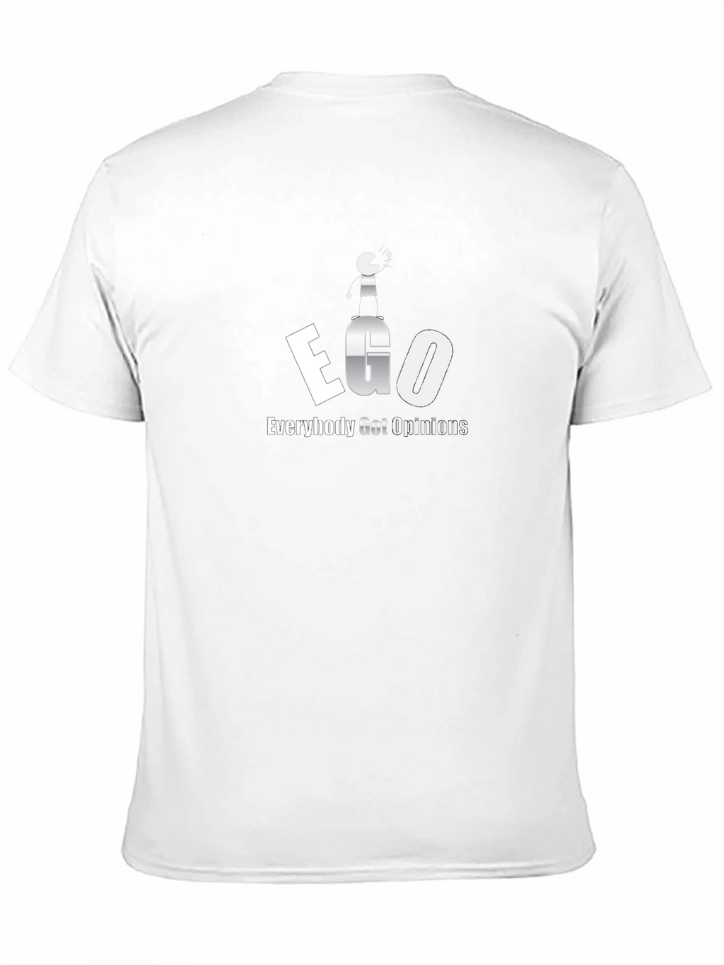 EGO Everybody Get Opinions Graphic T-Shirt