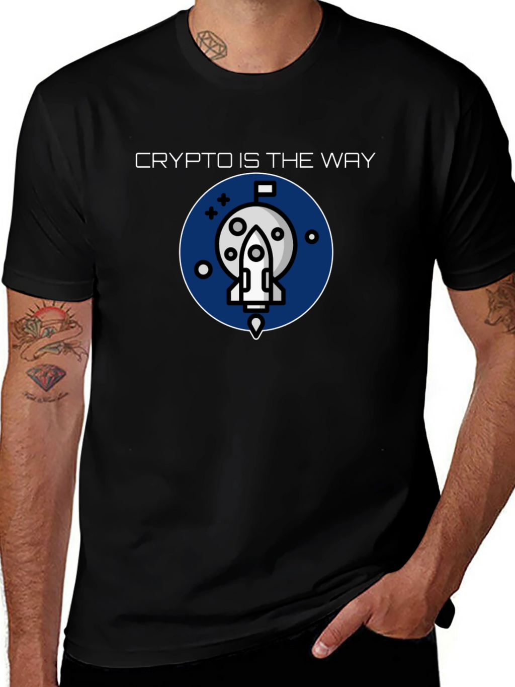 Crypto Is The Way Graphic Tee