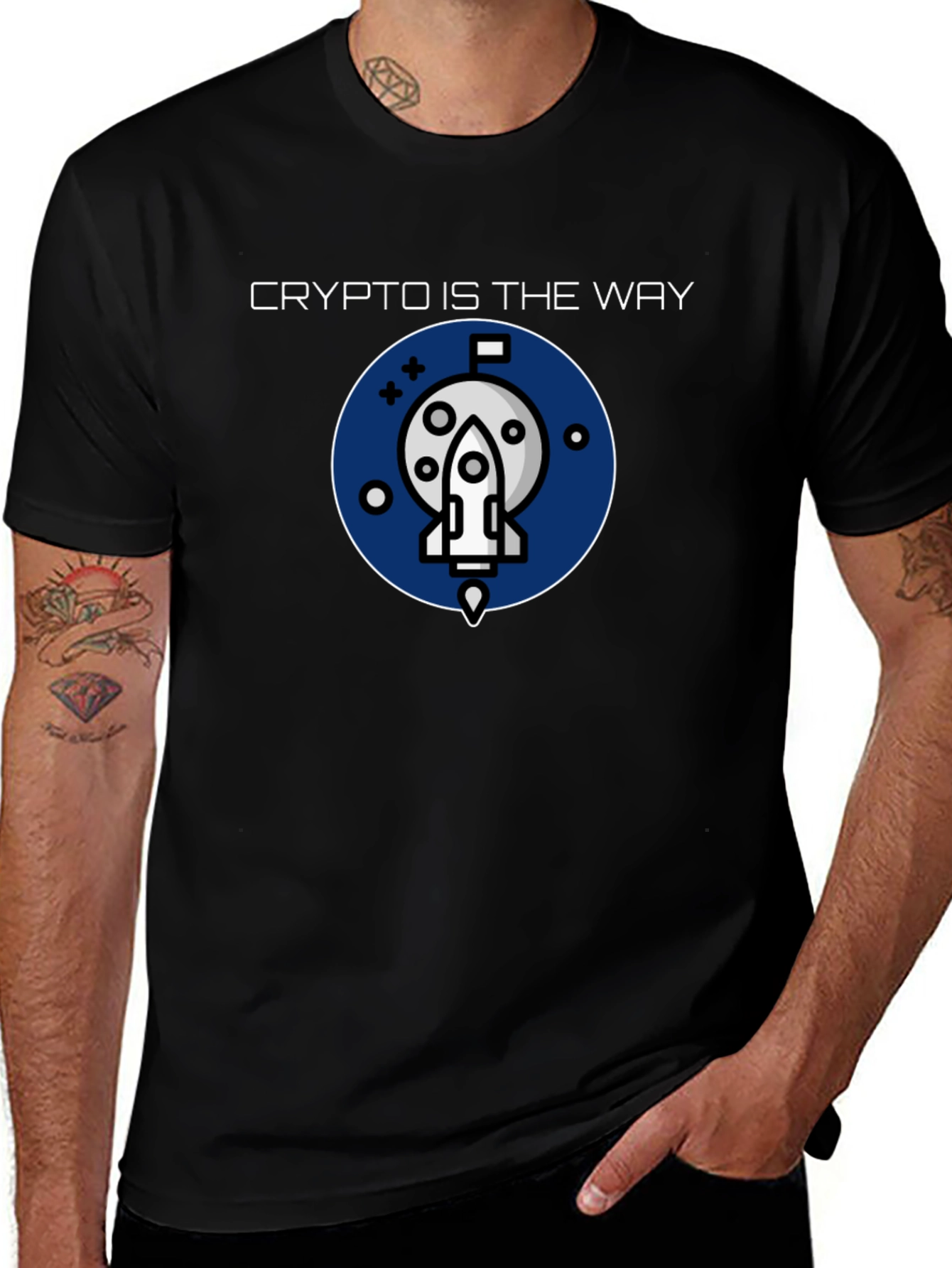 Crypto Is The Way Graphic Tee