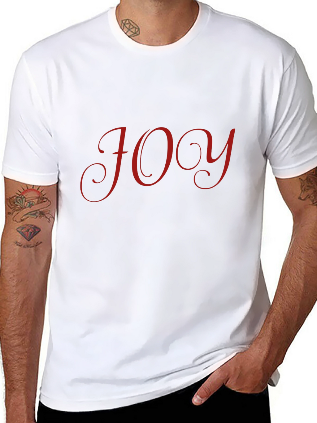 Joyful Black T-Shirt