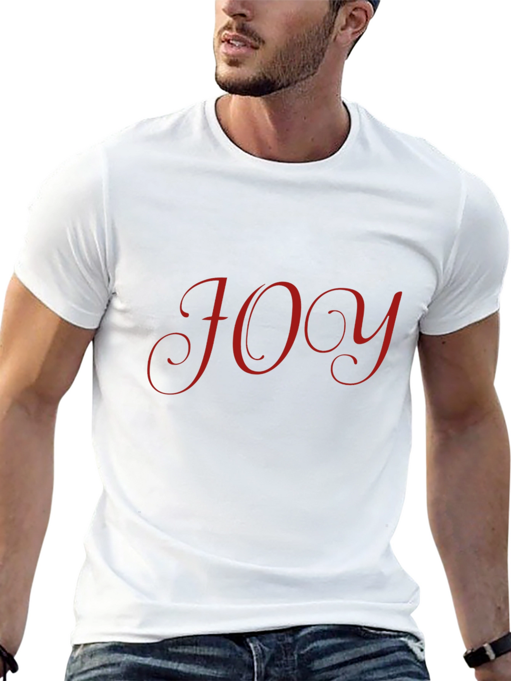 Joyful Black T-Shirt