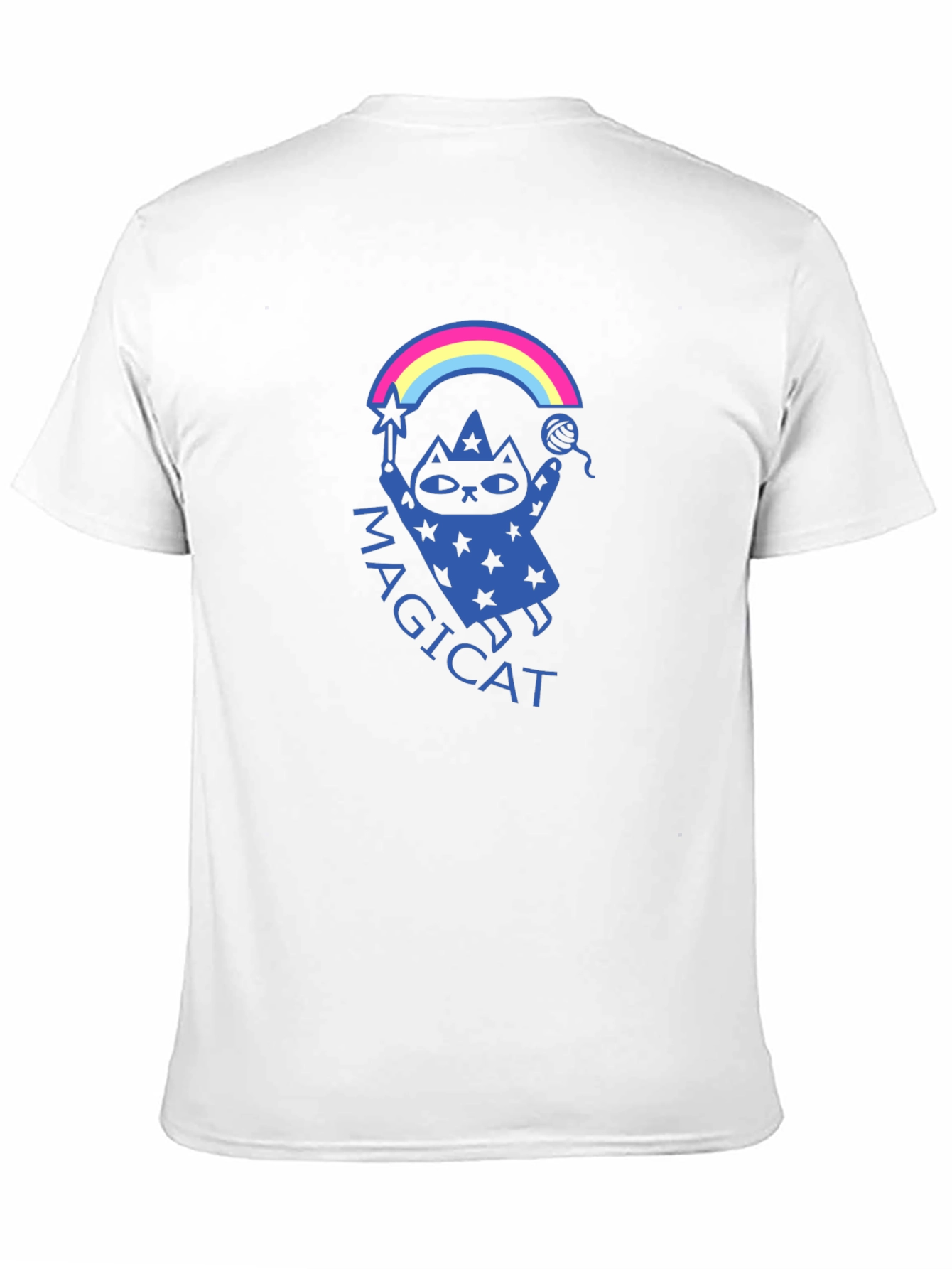 Magicat Graphic Tee - Black Unisex T-Shirt