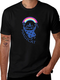 Magicat Graphic Tee - Black Unisex T-Shirt