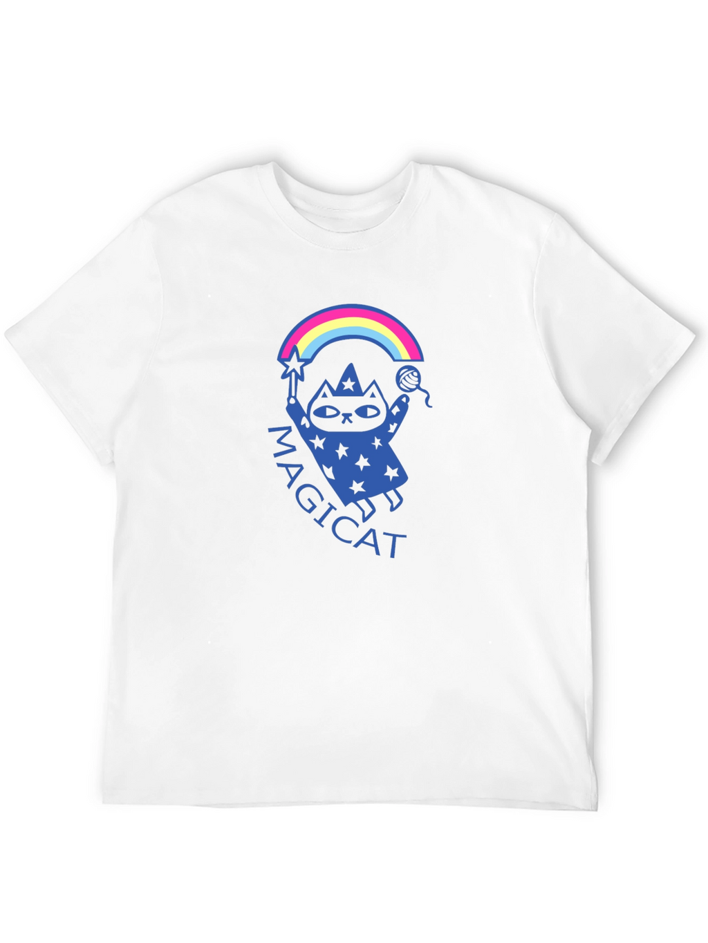 Magicat Graphic Tee - Black Unisex T-Shirt