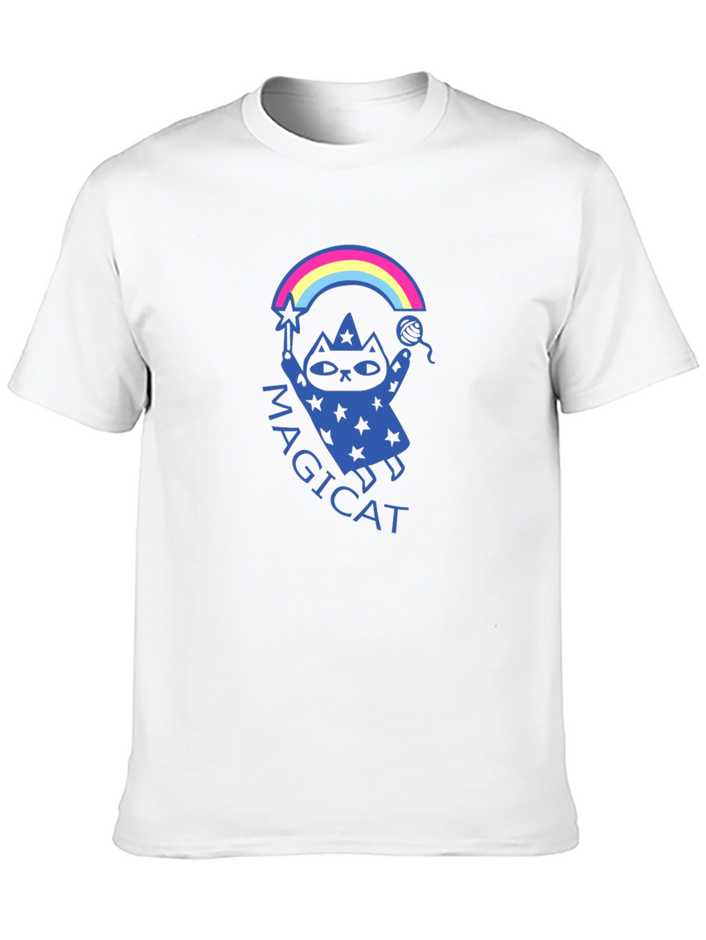 Magicat Graphic Tee - Black Unisex T-Shirt