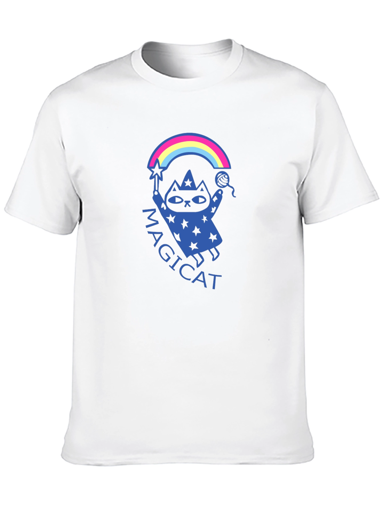 Magicat Graphic Tee - Black Unisex T-Shirt
