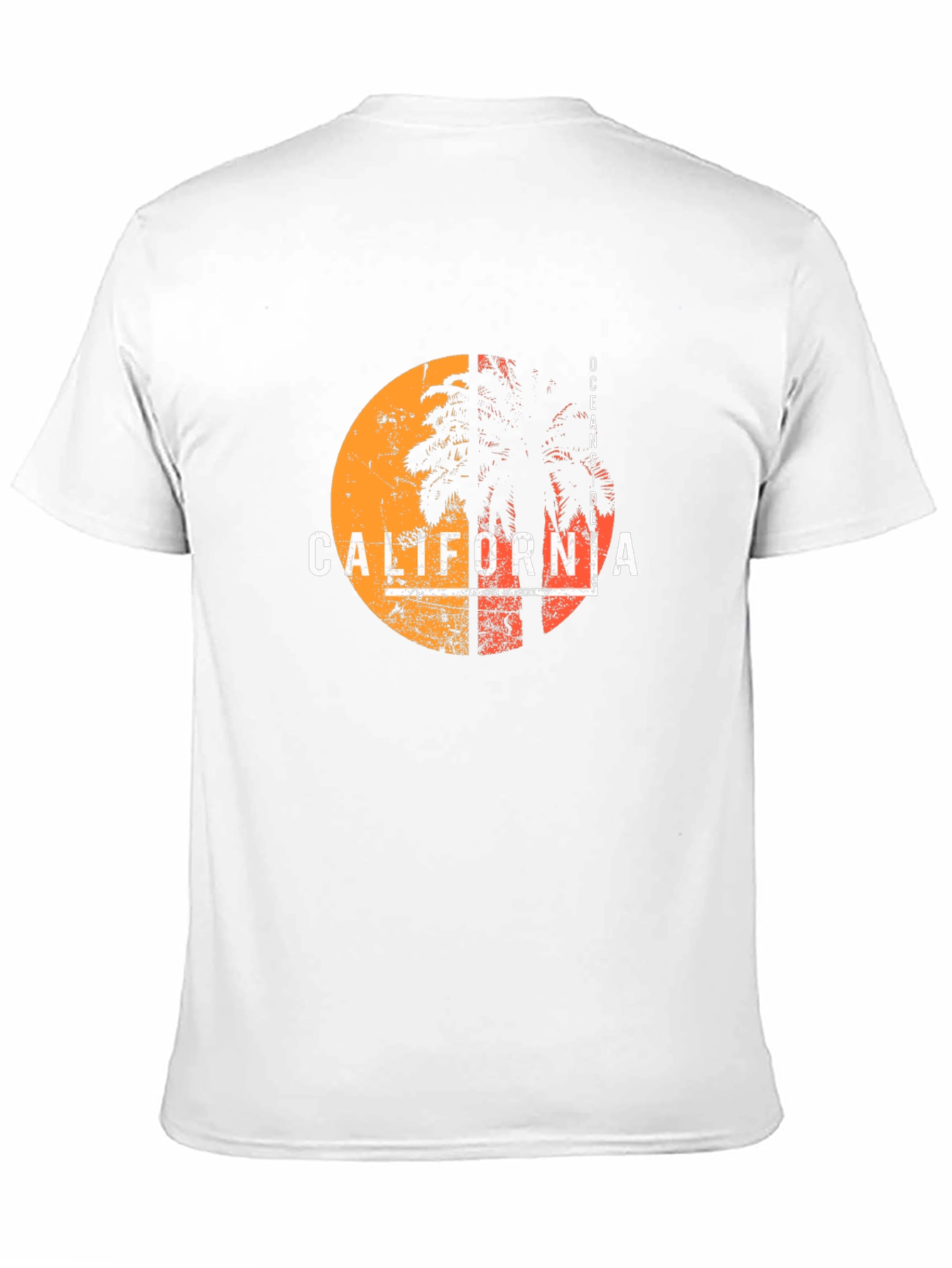 California Palm Tree Graphic T-Shirt