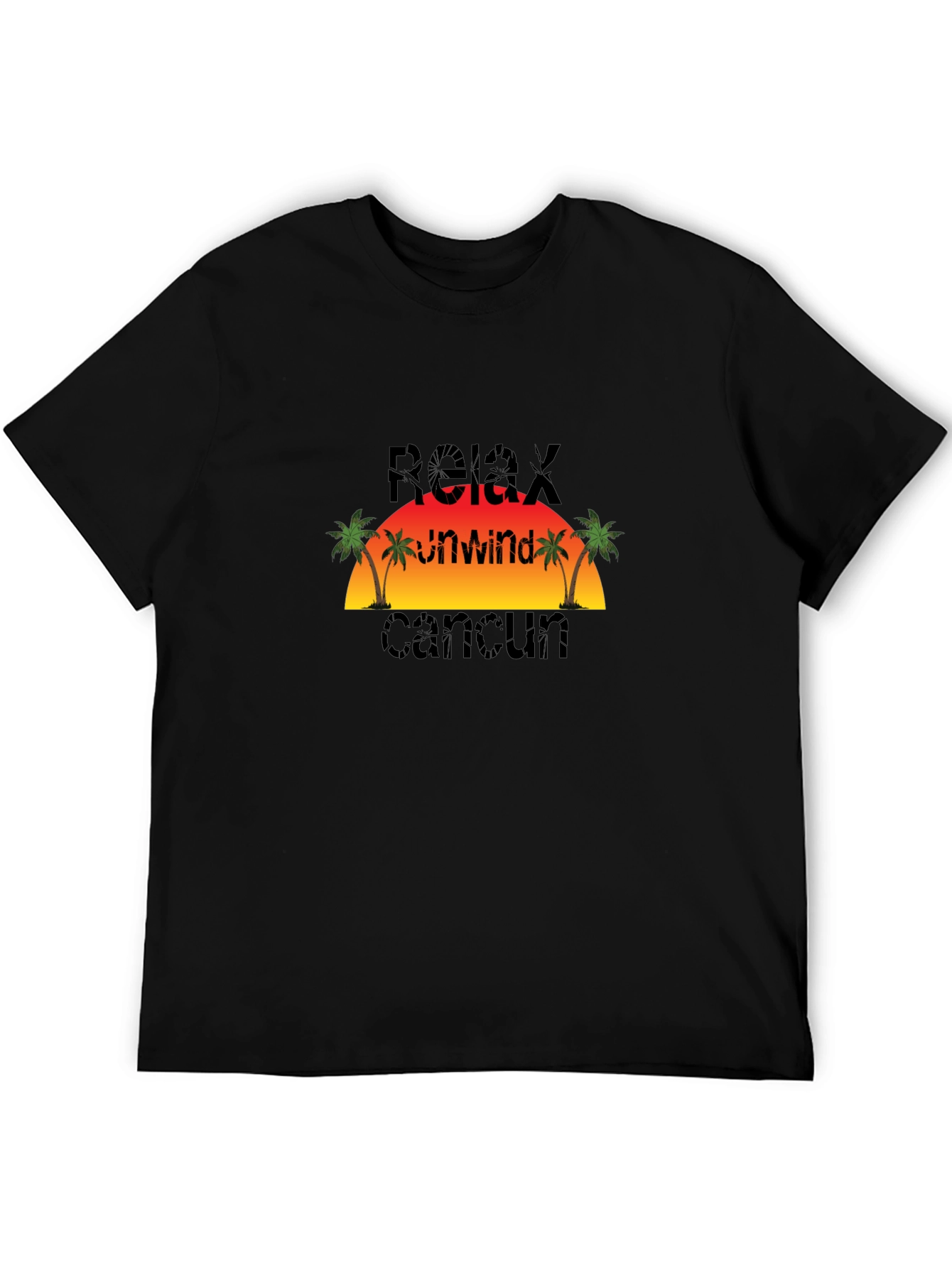 Relax Unwind Cancun Graphic T-Shirt