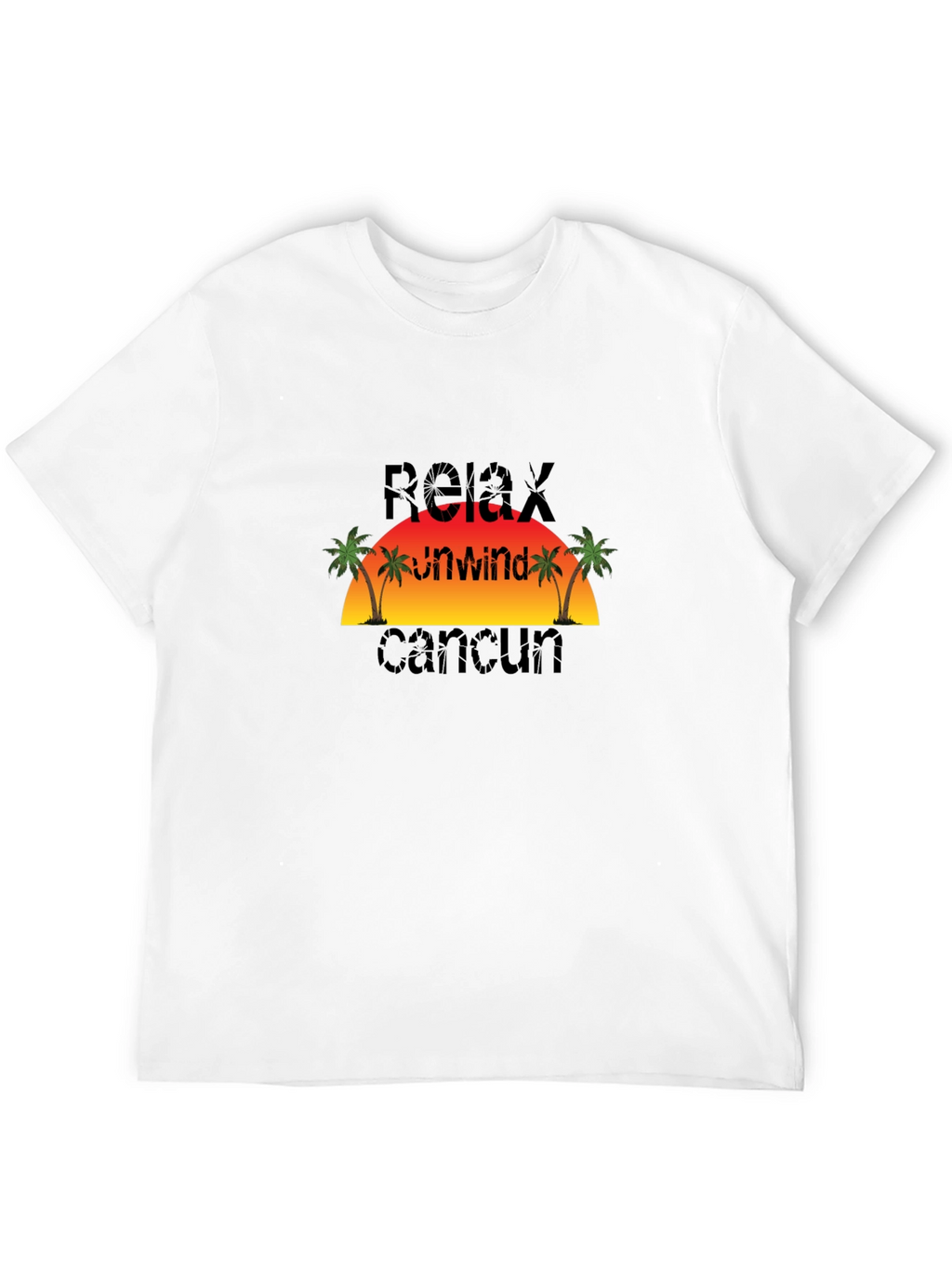 Relax Unwind Cancun Graphic T-Shirt