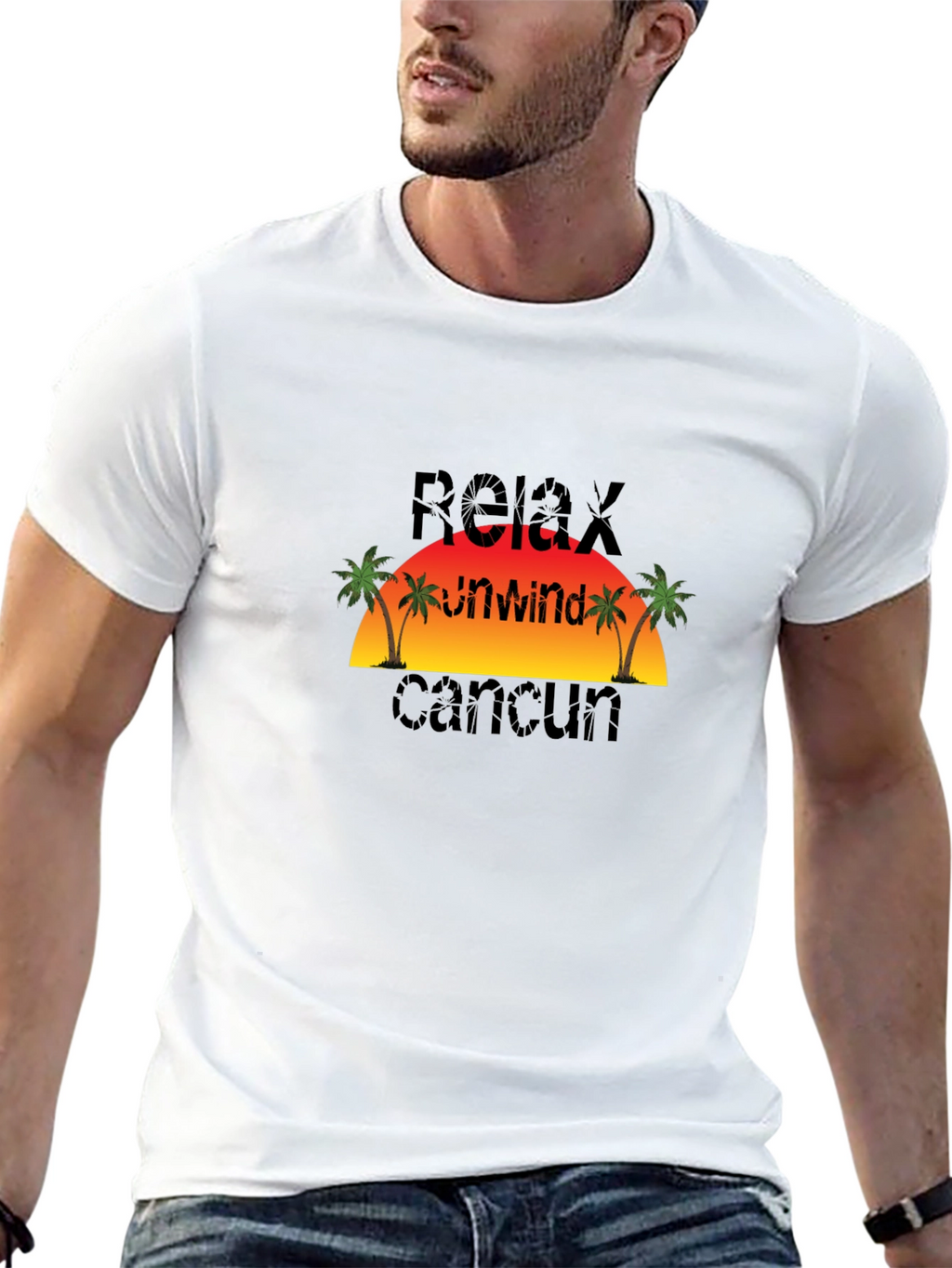 Relax Unwind Cancun Graphic T-Shirt