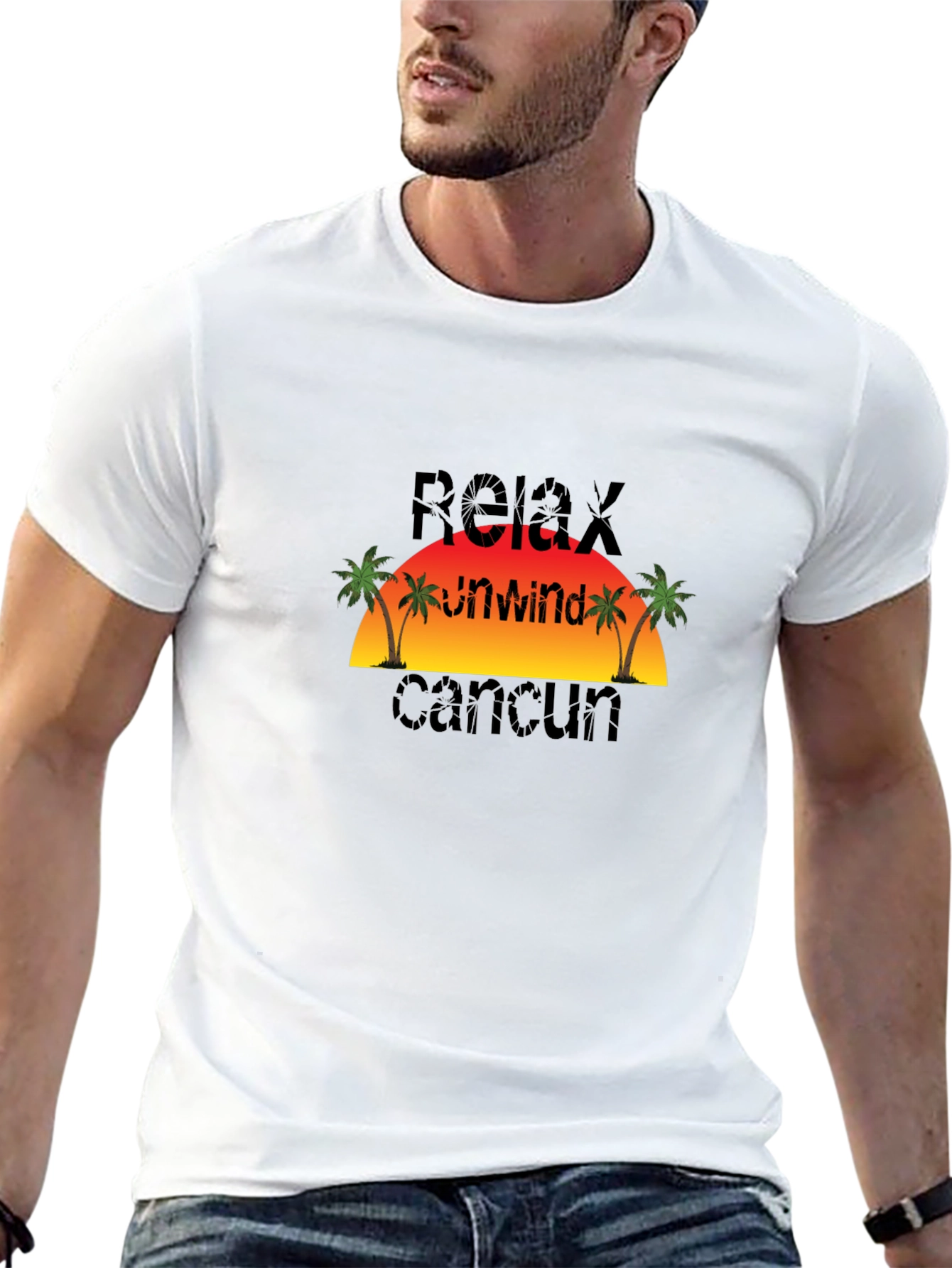 Relax Unwind Cancun Graphic T-Shirt