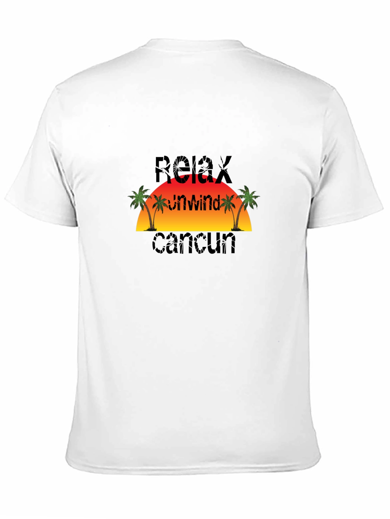 Relax Unwind Cancun Graphic T-Shirt