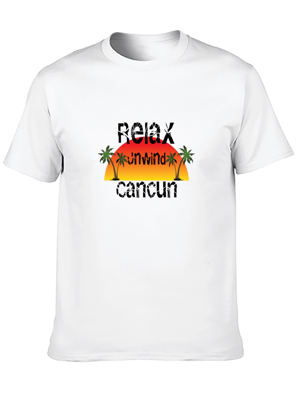Relax Unwind Cancun Graphic T-Shirt