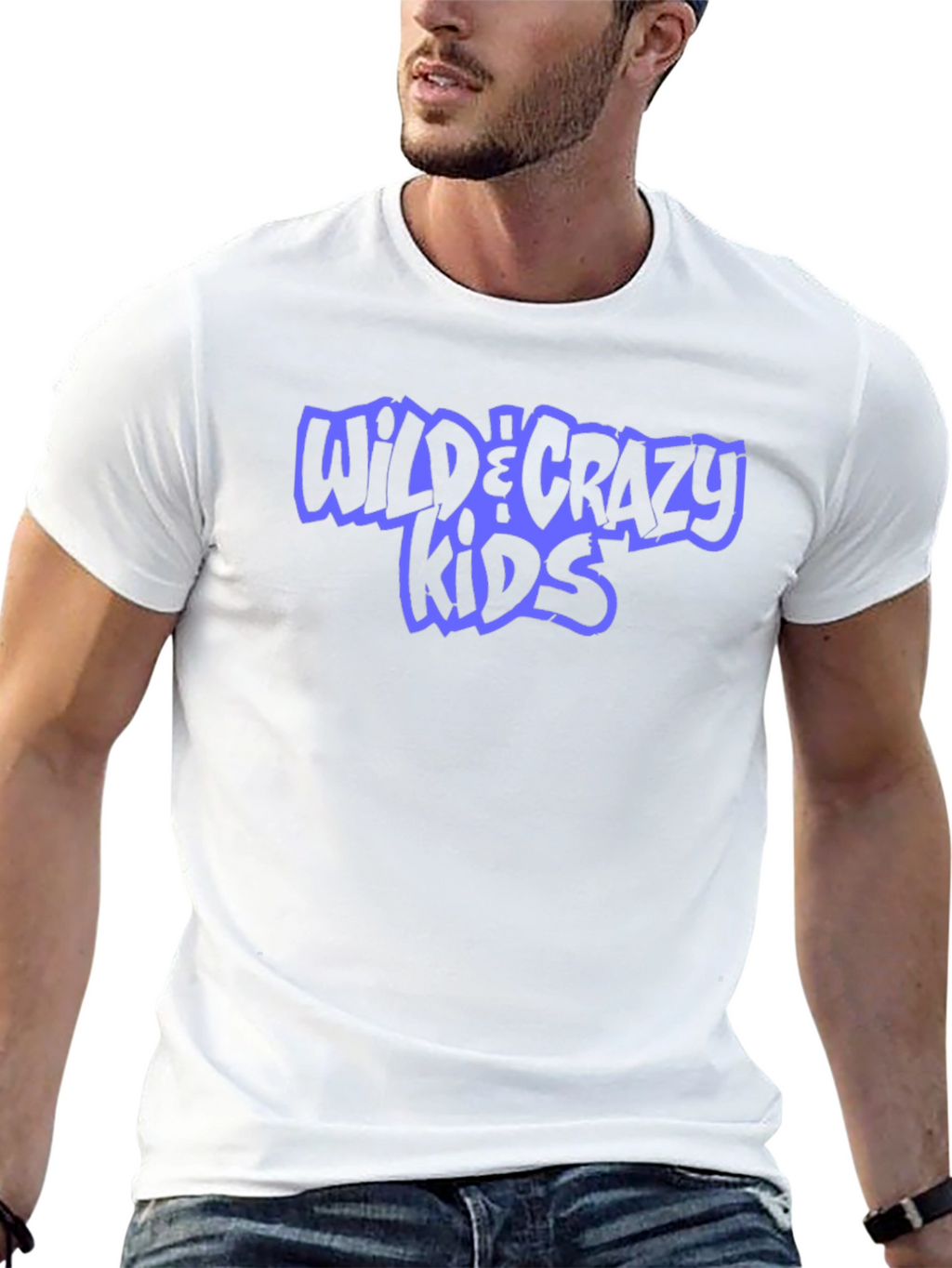 Wild & Crazy Kids Black T-Shirt