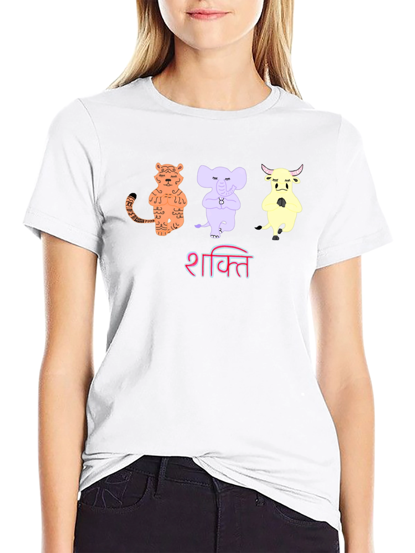 Yoga Animal T-Shirt - Strength