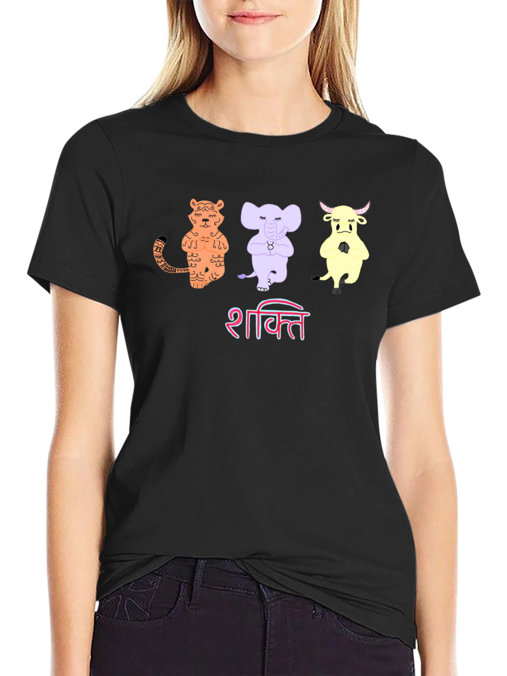 Yoga Animal T-Shirt - Strength