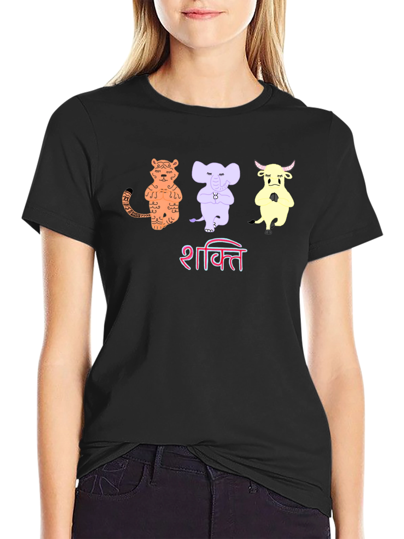Yoga Animal T-Shirt - Strength
