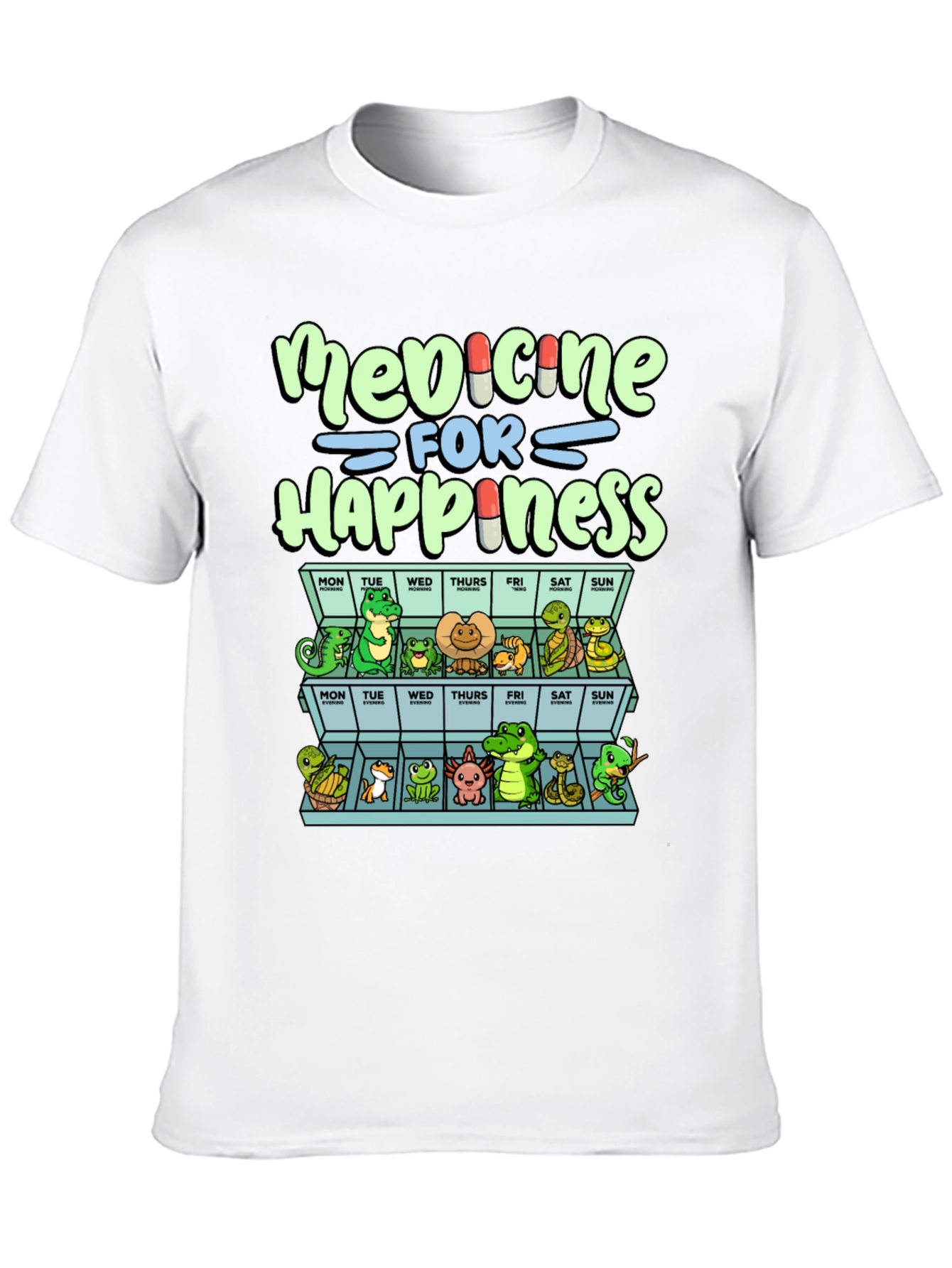 Medicine for Happiness Reptile T-Shirt