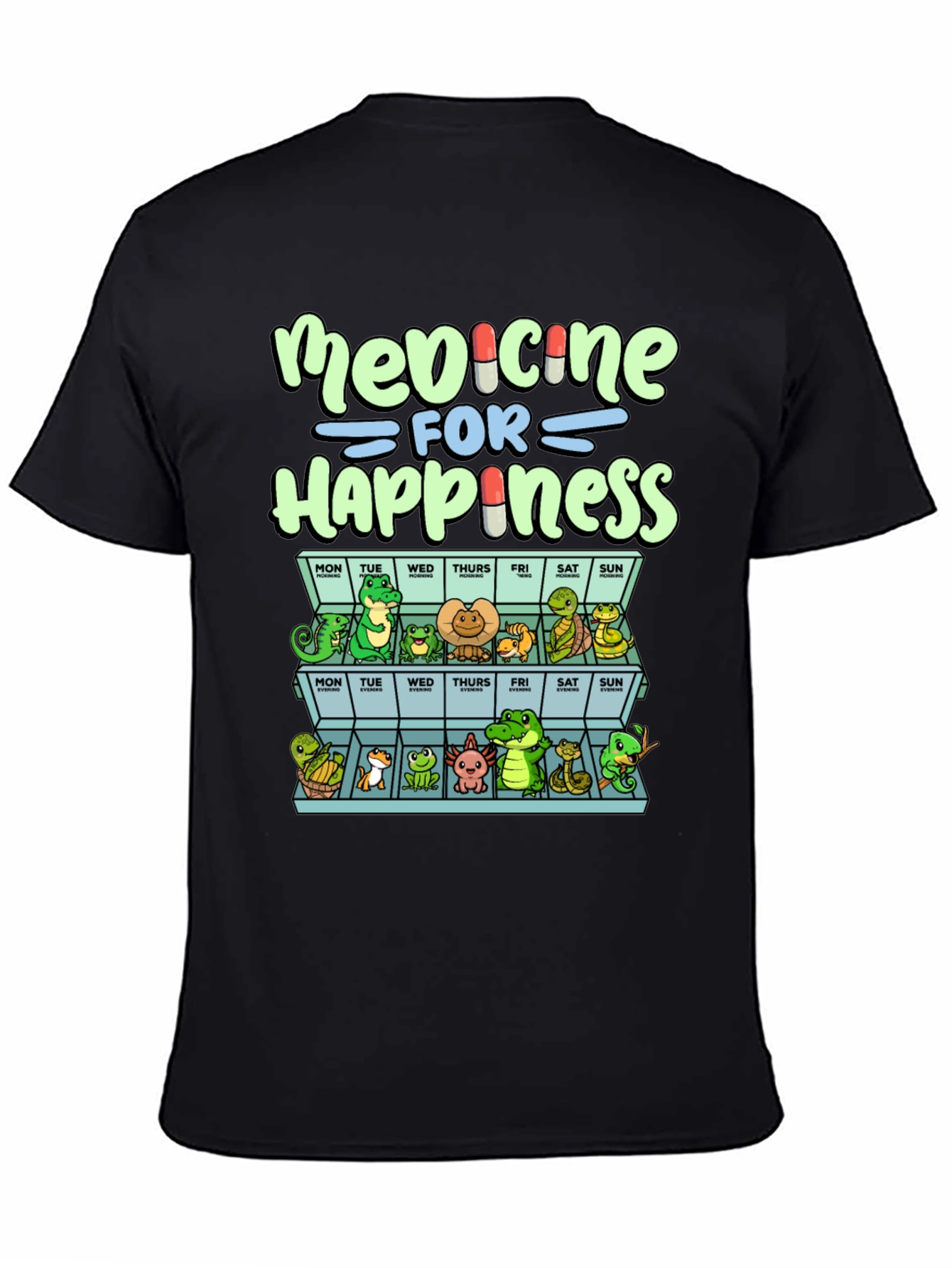 Medicine for Happiness Reptile T-Shirt