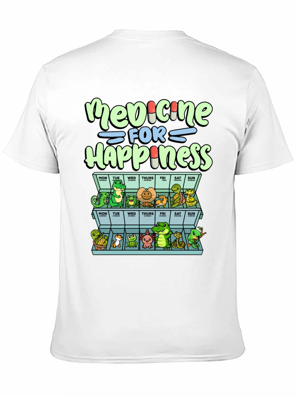 Medicine for Happiness Reptile T-Shirt