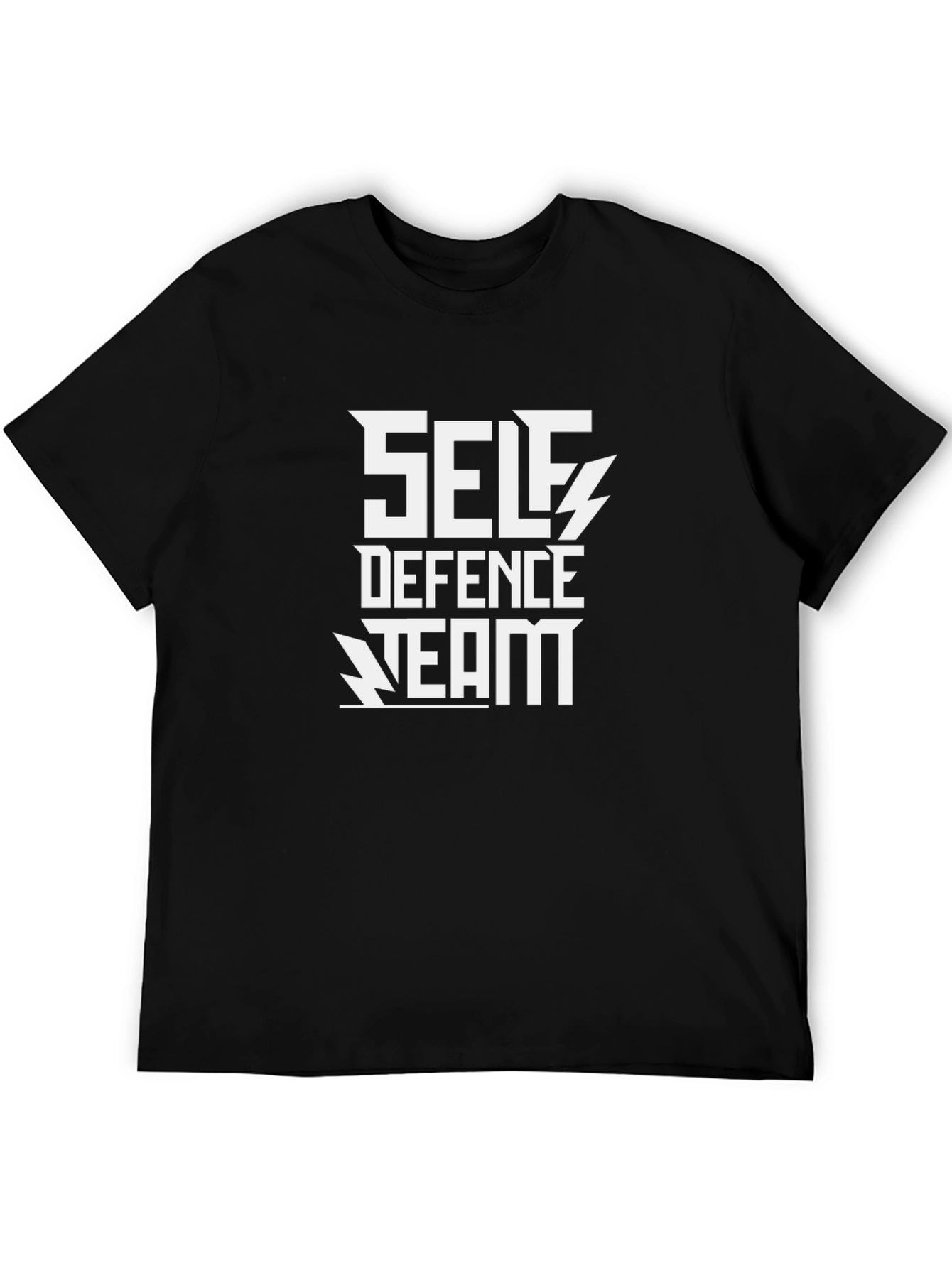 Self Defence Team Black T-Shirt