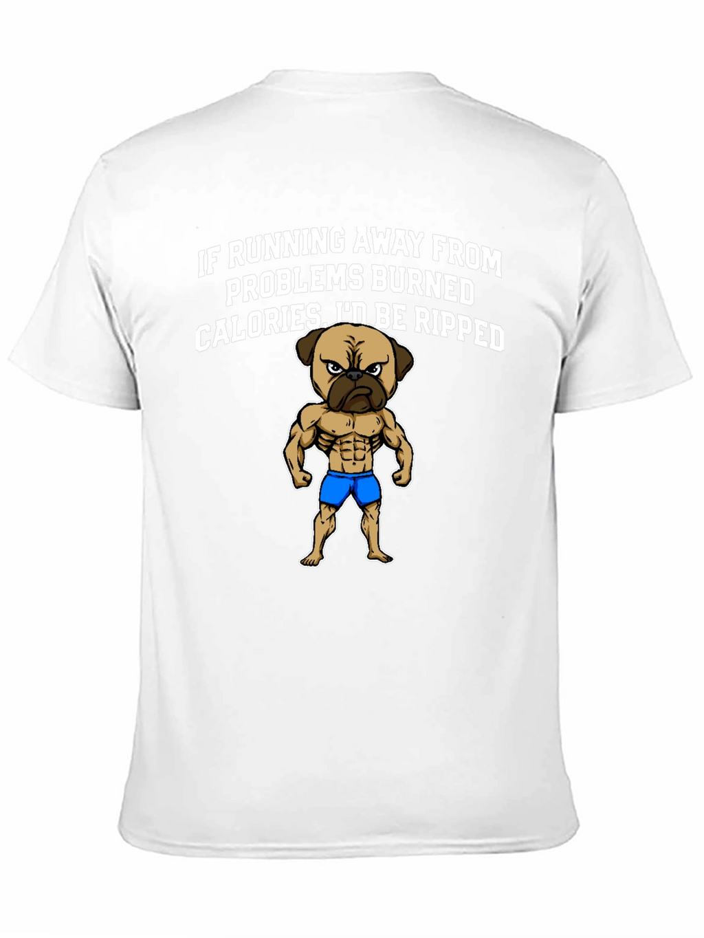 Funny Pug Workout T-Shirt