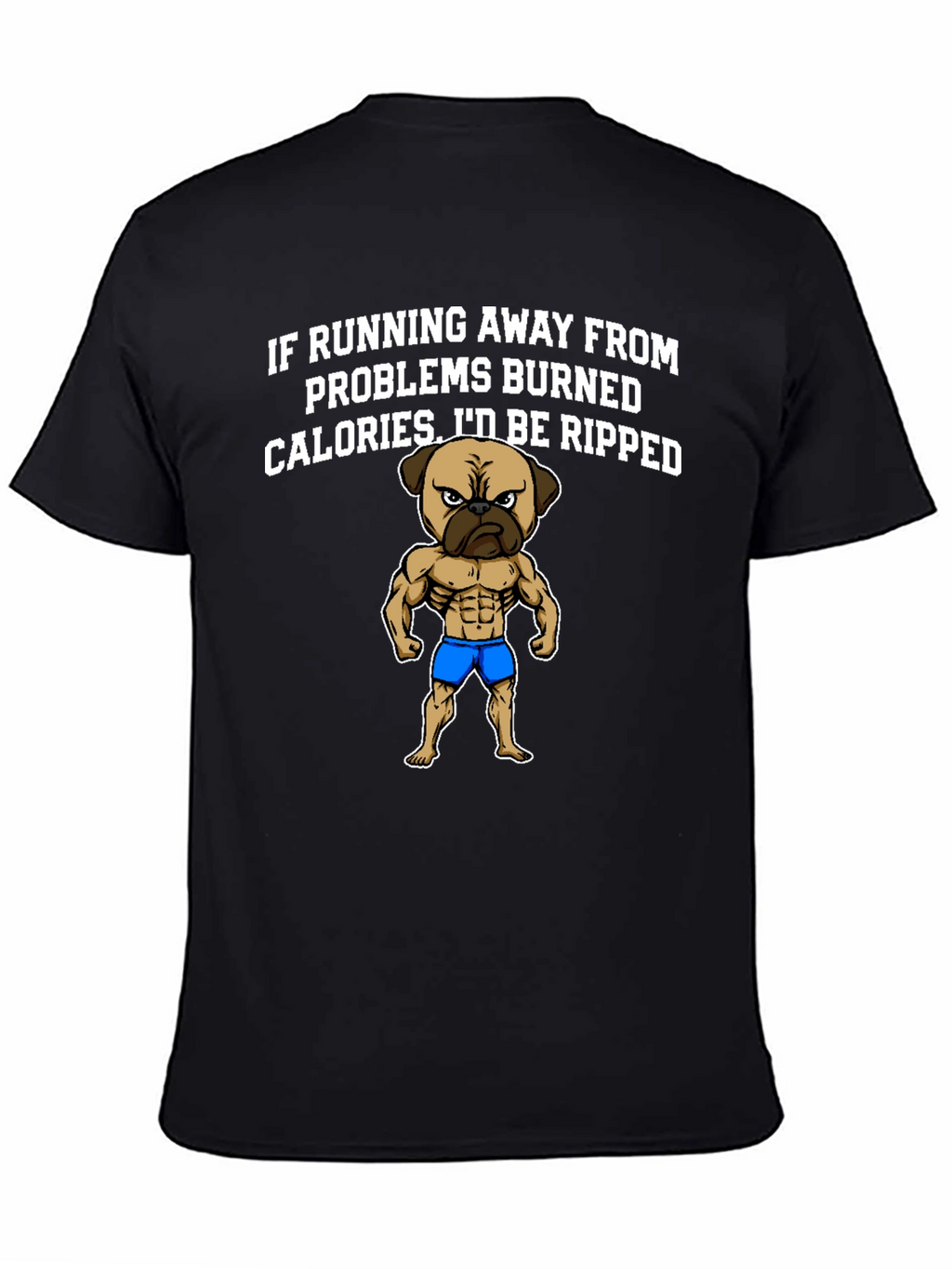 Funny Pug Workout T-Shirt