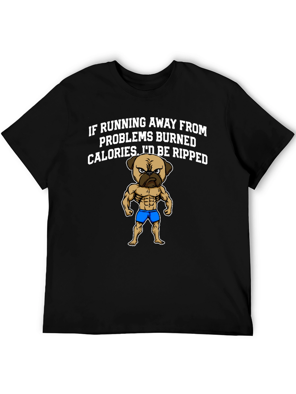 Funny Pug Workout T-Shirt