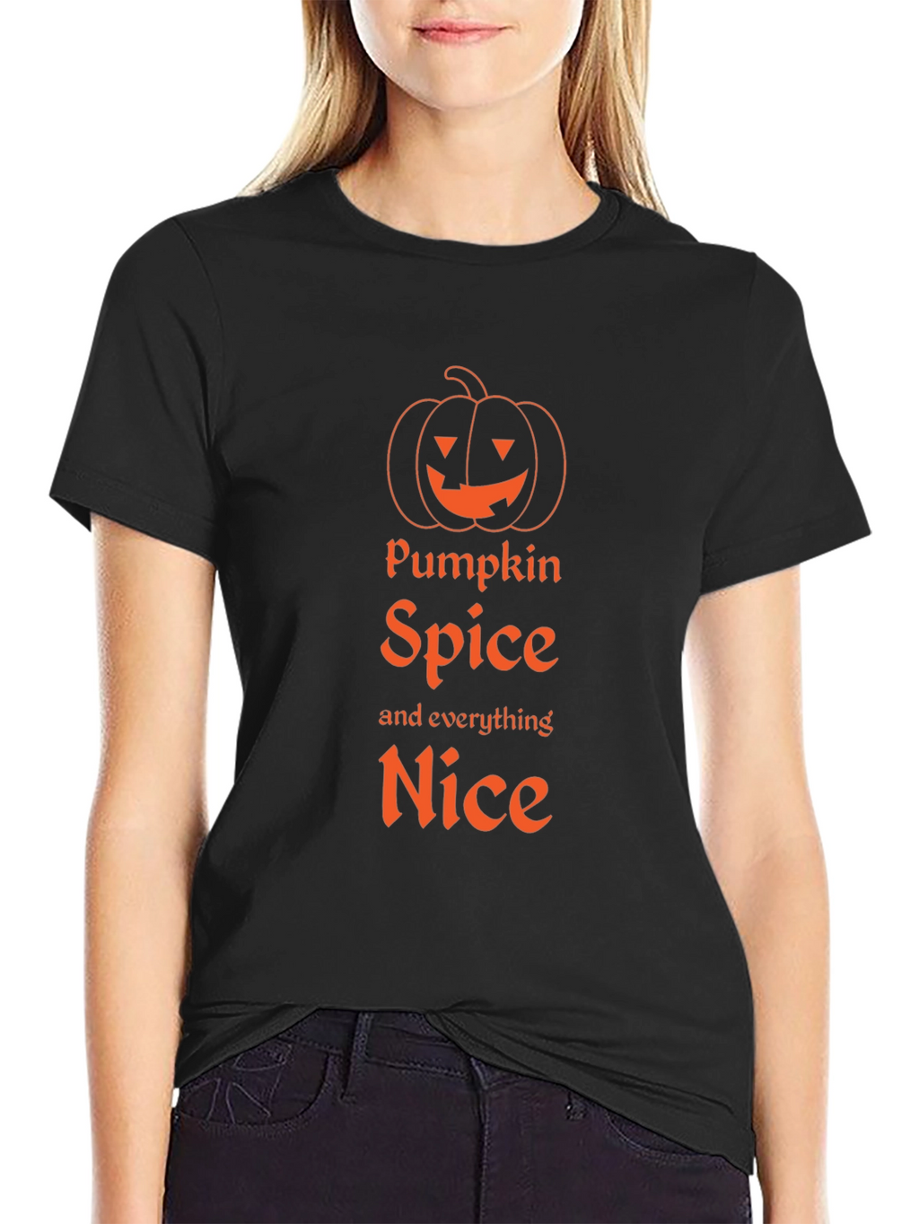 Pumpkin Spice & Everything Nice Halloween T-Shirt