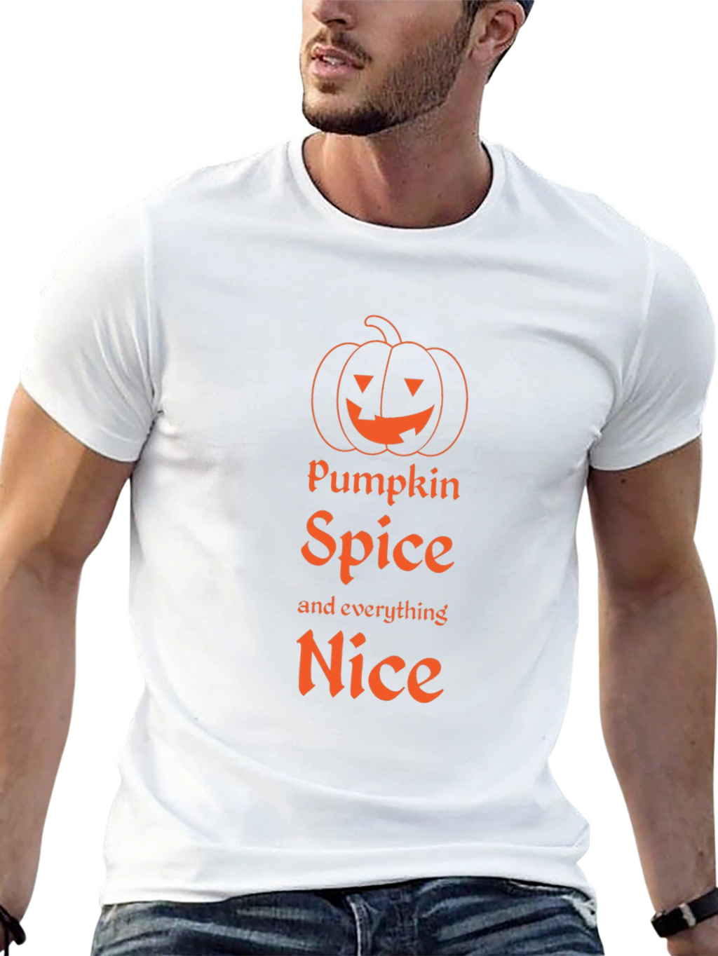 Pumpkin Spice & Everything Nice Halloween T-Shirt