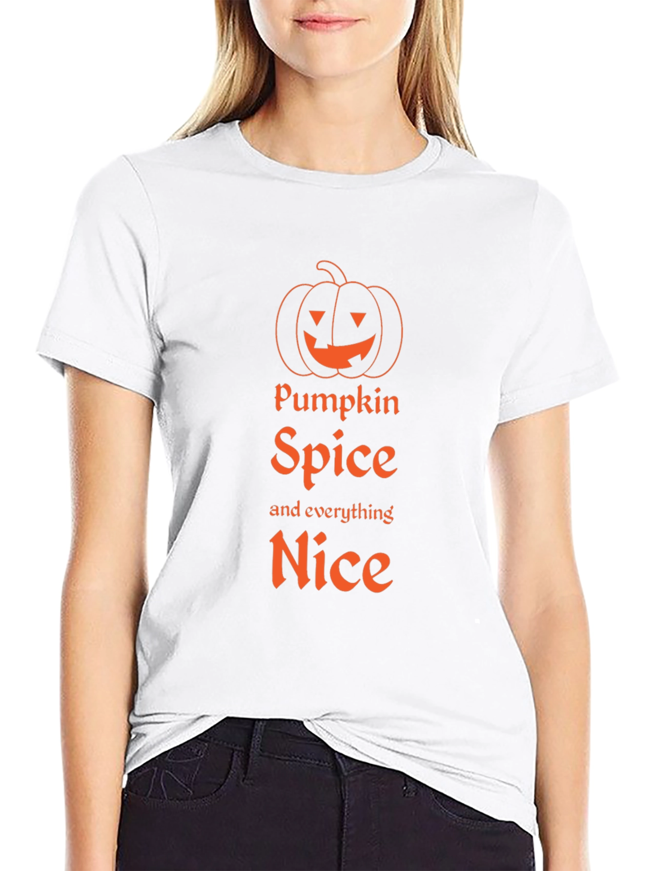 Pumpkin Spice & Everything Nice Halloween T-Shirt