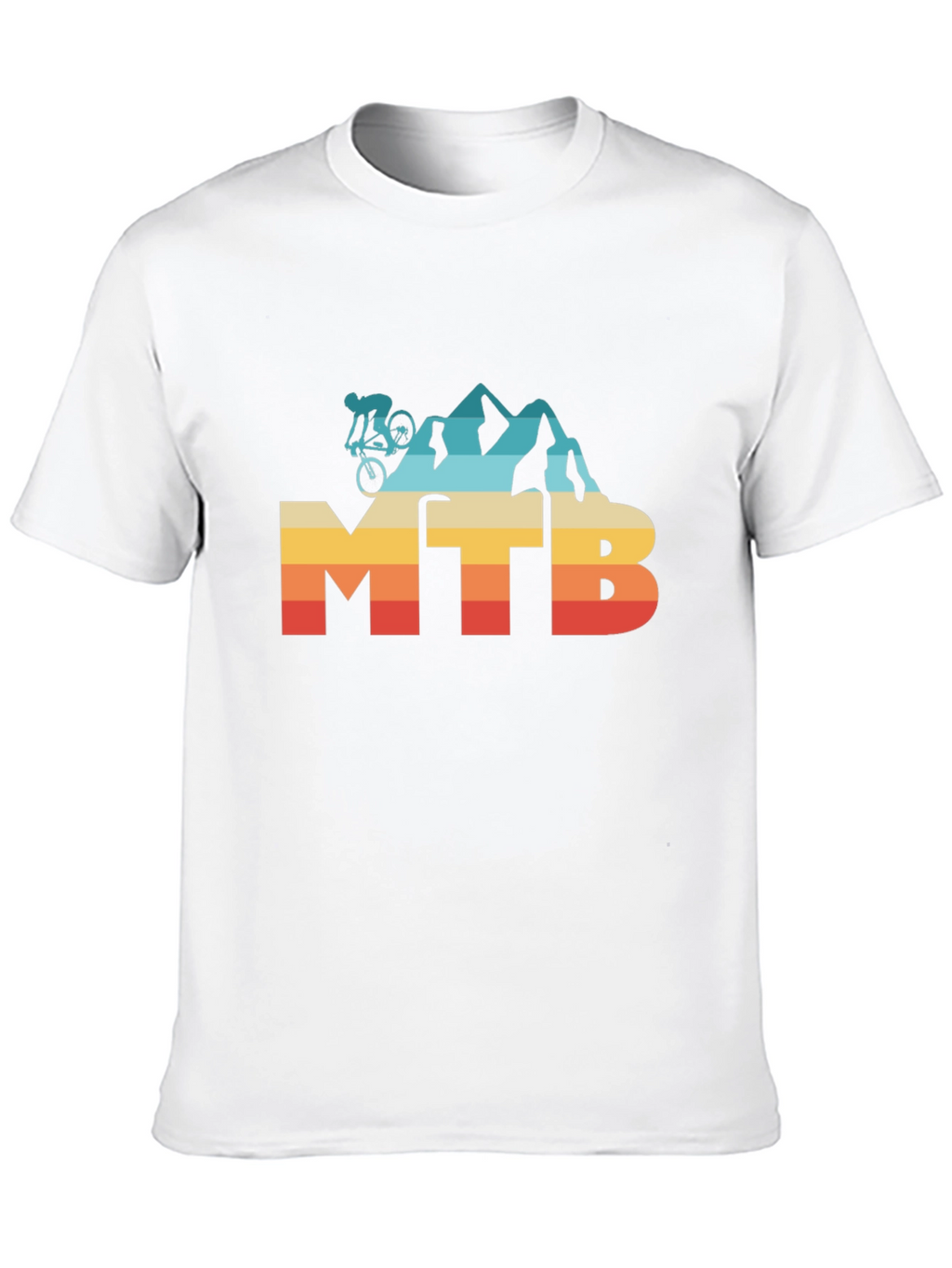 MTB Mountain Biker Graphic T-Shirt