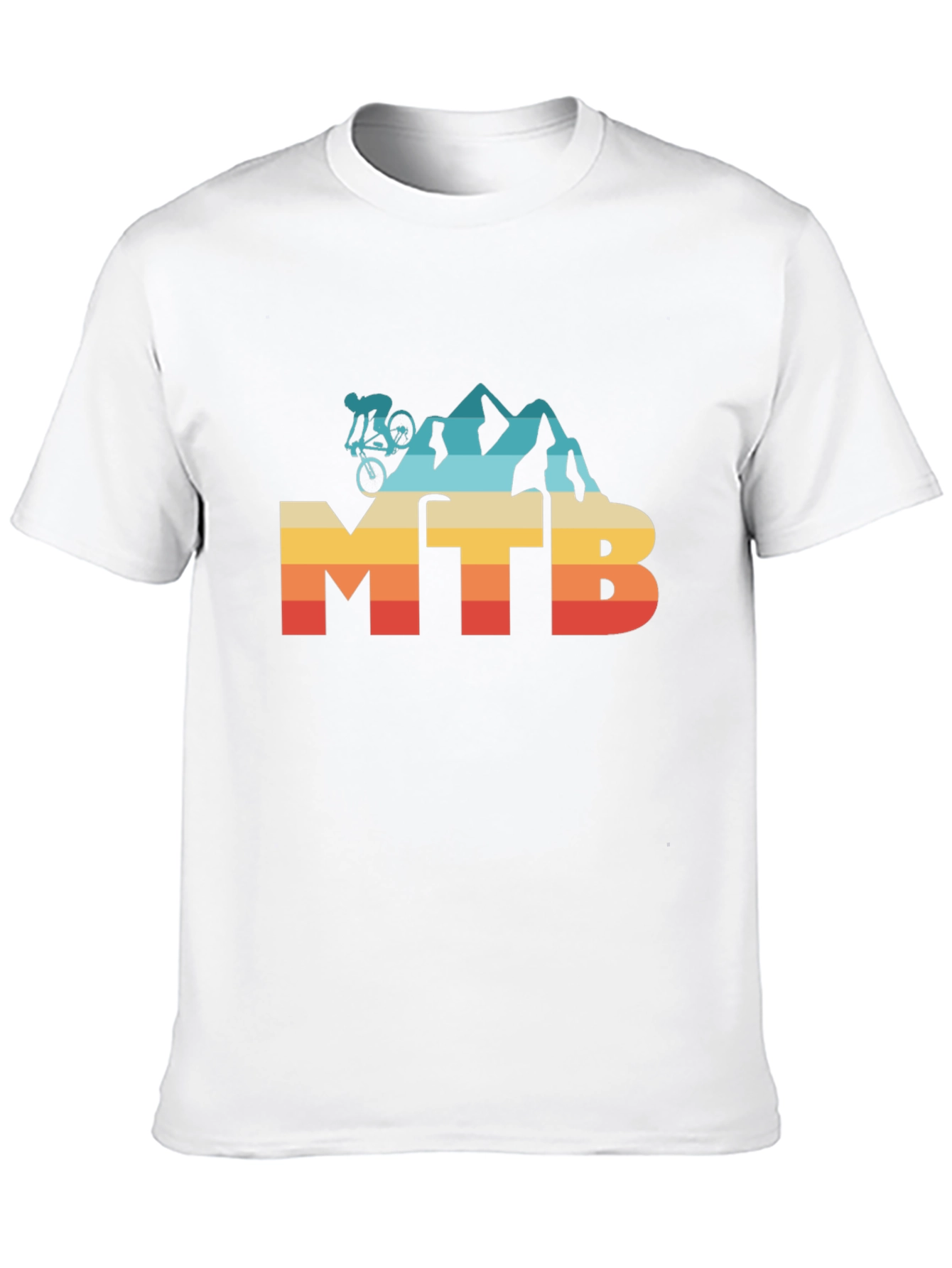 MTB Mountain Biker Graphic T-Shirt